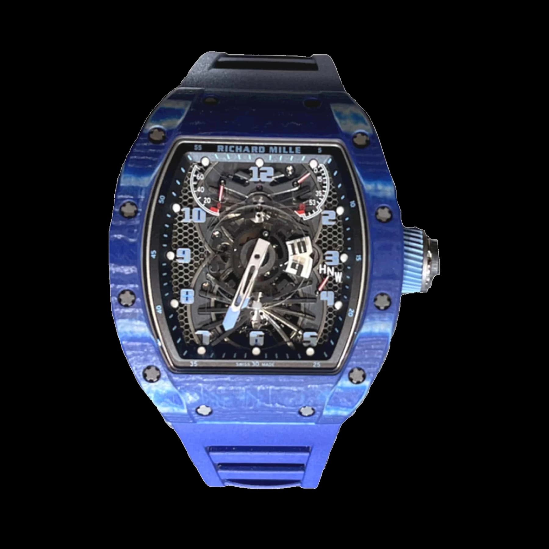 Richard Mille RM 022 Tourbillon Aerodyne Blue Quartz TPT