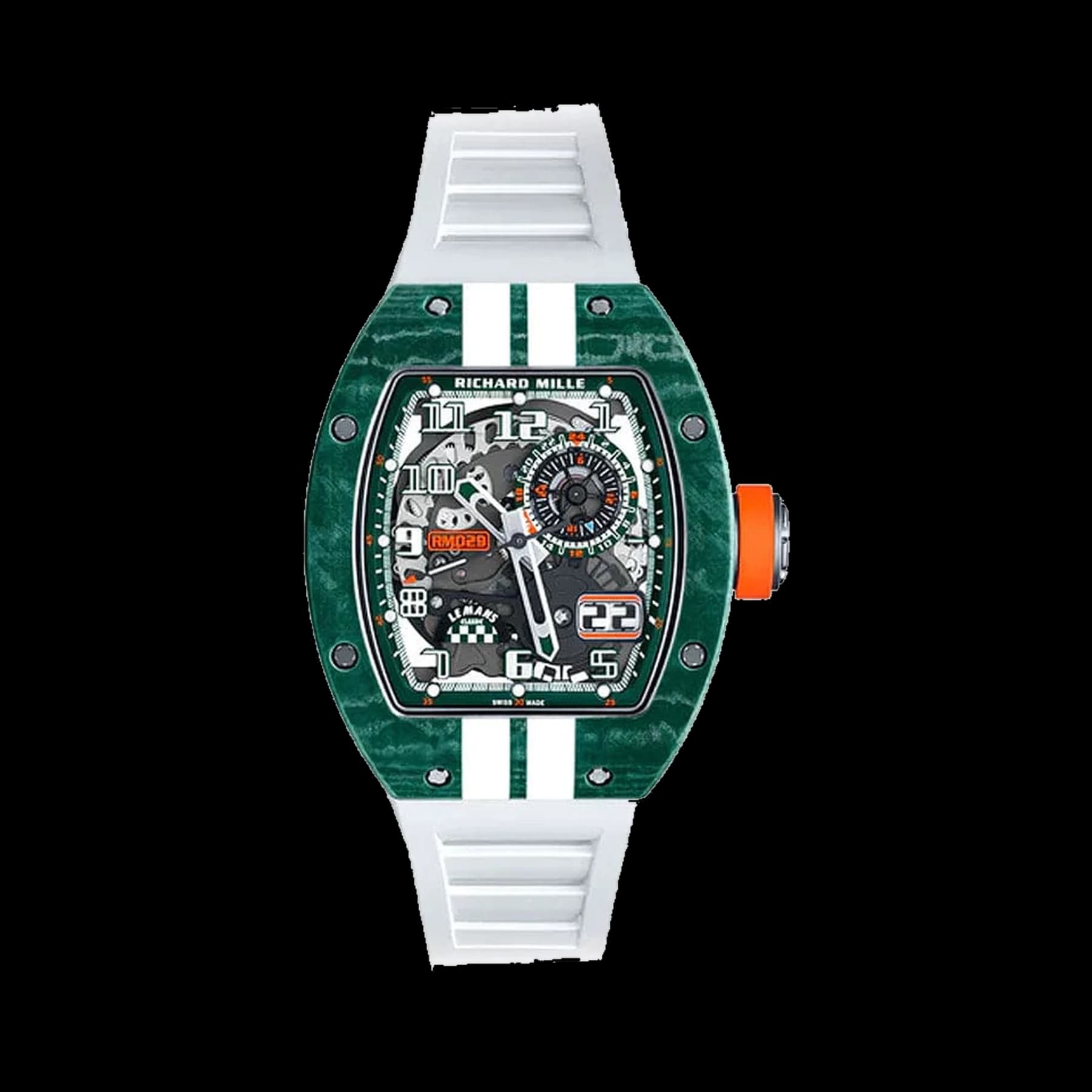 Richard Mille RM 029 LeMans Classic Automatic Winding Green Quartz TPT Limited Edition of 150