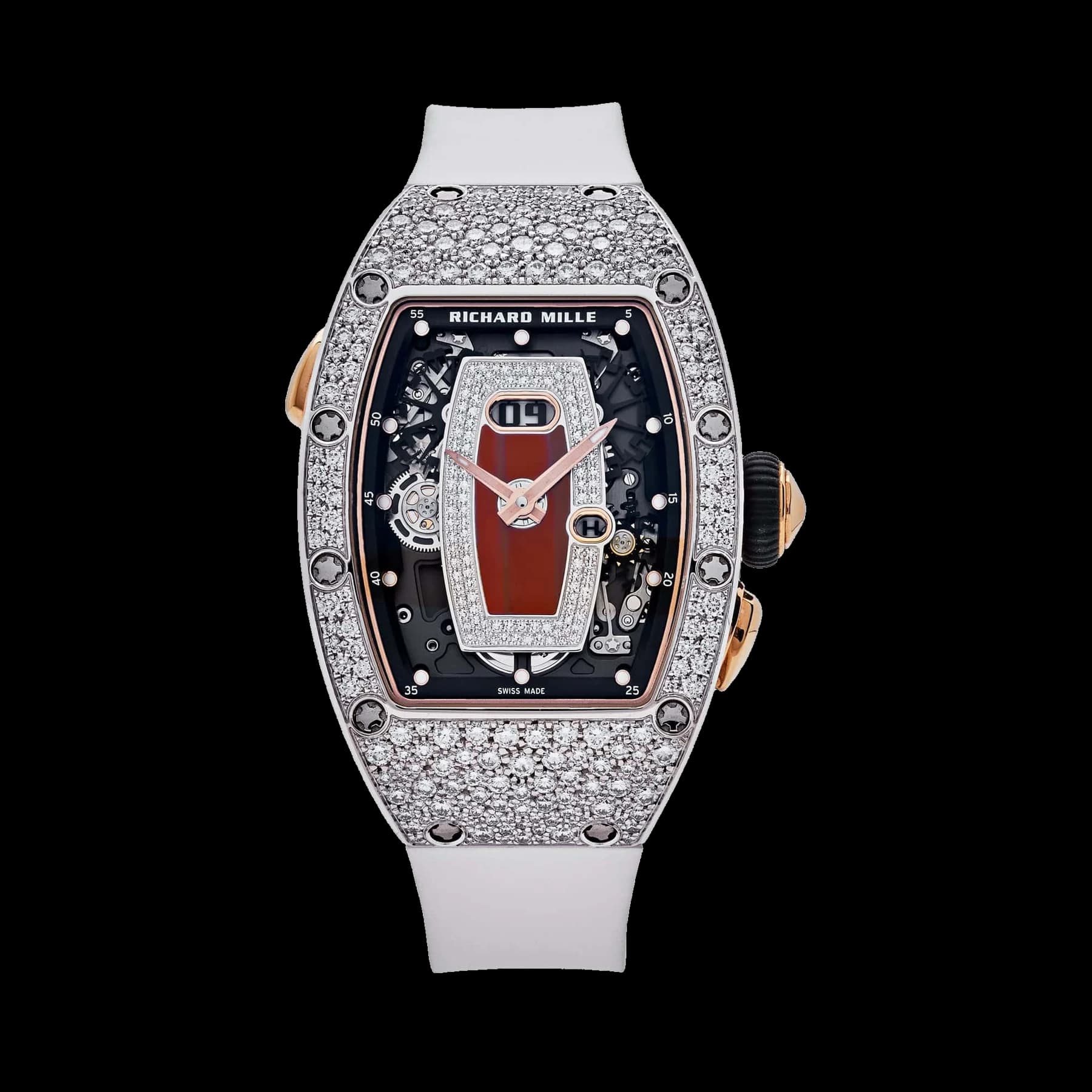 Richard Mille RM 037 White Gold Snow Diamond Set (2023)