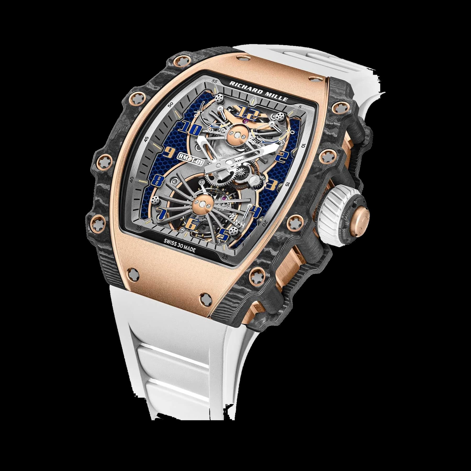 Richard Mille RM 21-01 Manual Winding Tourbillon Aerodyne Carbon
