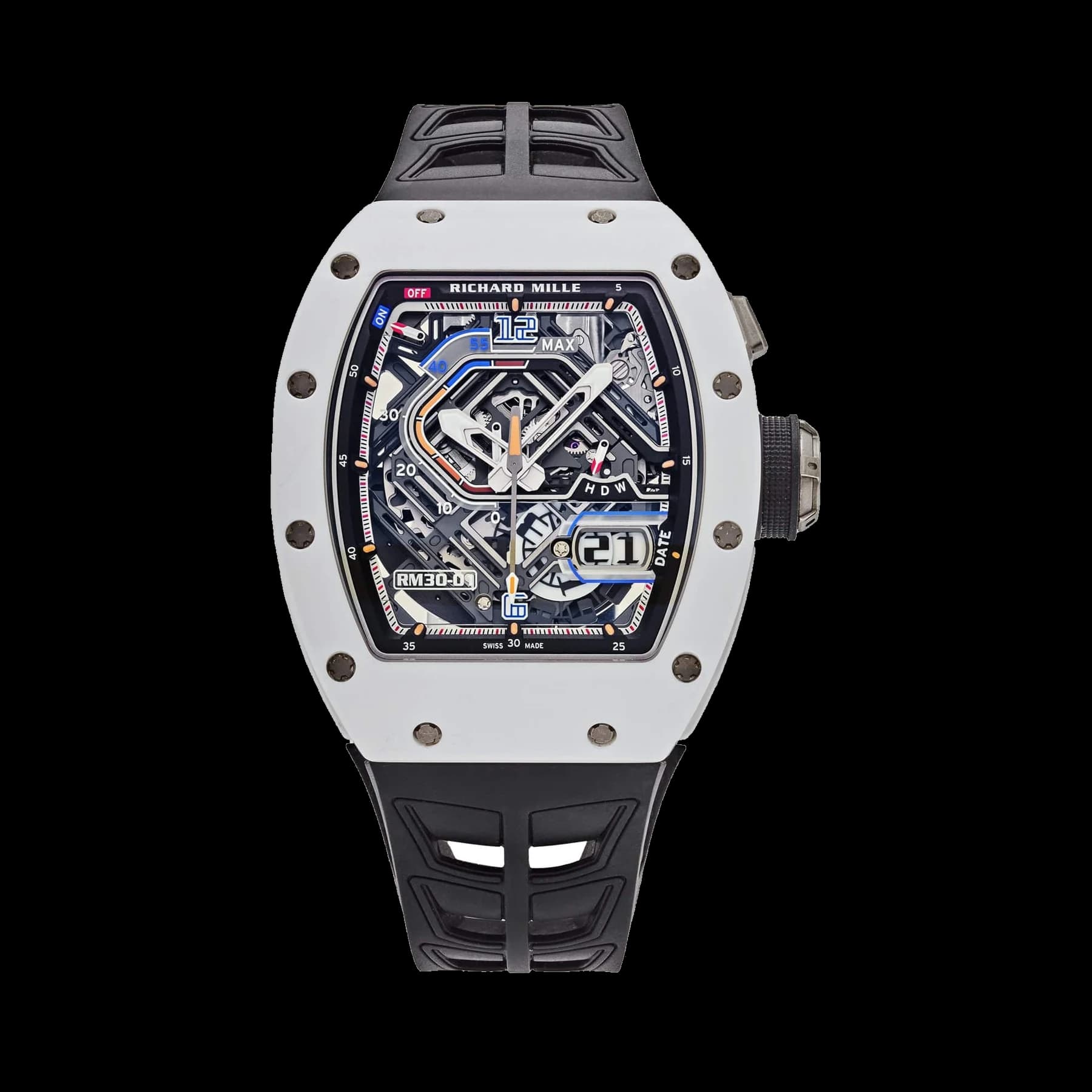 Richard Mille RM 30-01 Declutchable Rotor White Ceramic (2024)