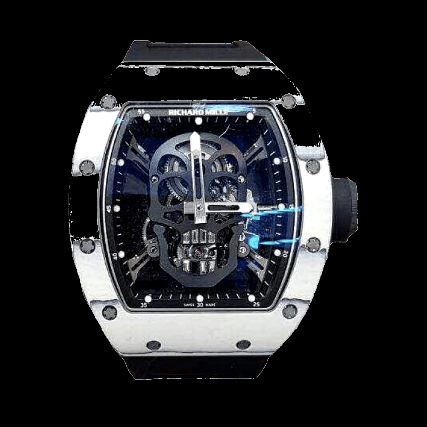 Richard Mille RM 52-01 'Skull' White Quartz TPT