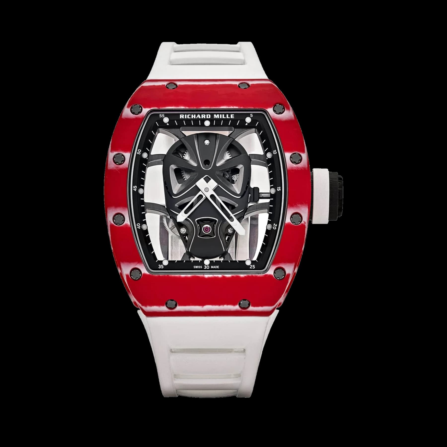 Richard Mille RM 52-06 Tourbillon 'Mask' Red White Quartz TPT Limited Edition of 18 (2025)