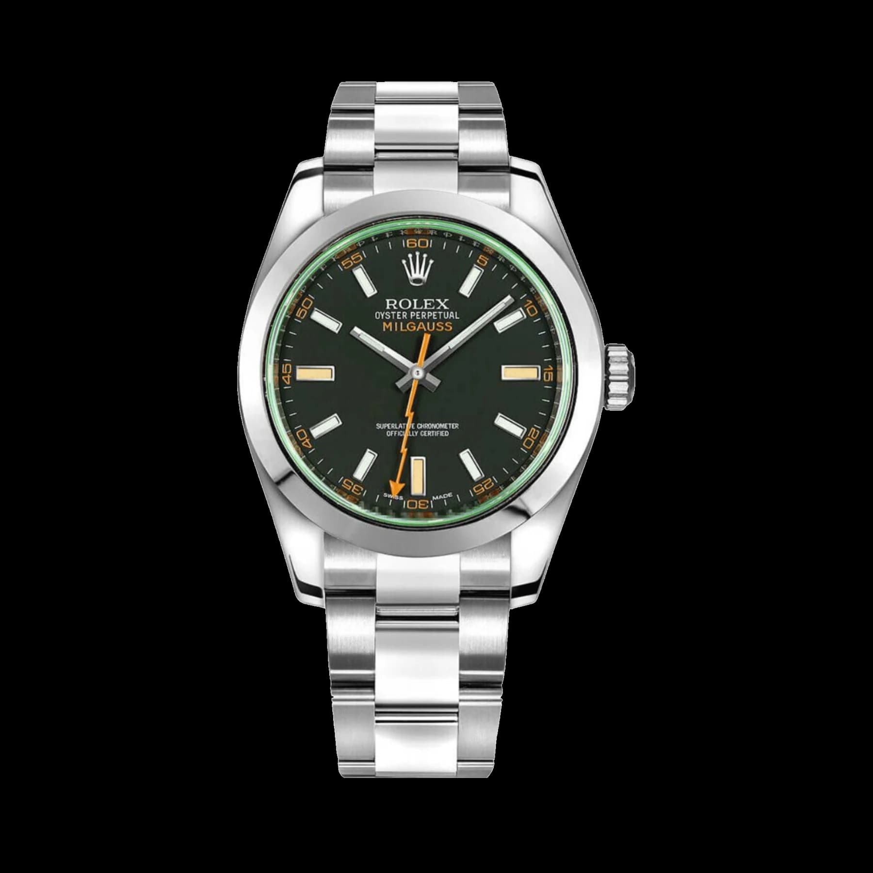 Rolex Milgauss 116400GV Stainless Steel Black Dial (2015)
