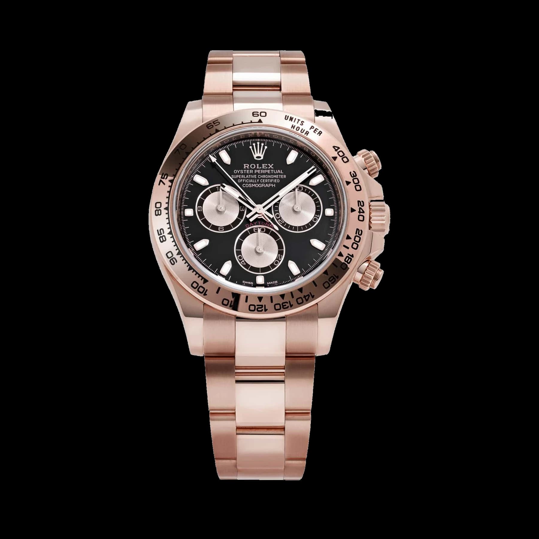 Rolex Daytona 116505 Rose Gold Black Dial (2019)