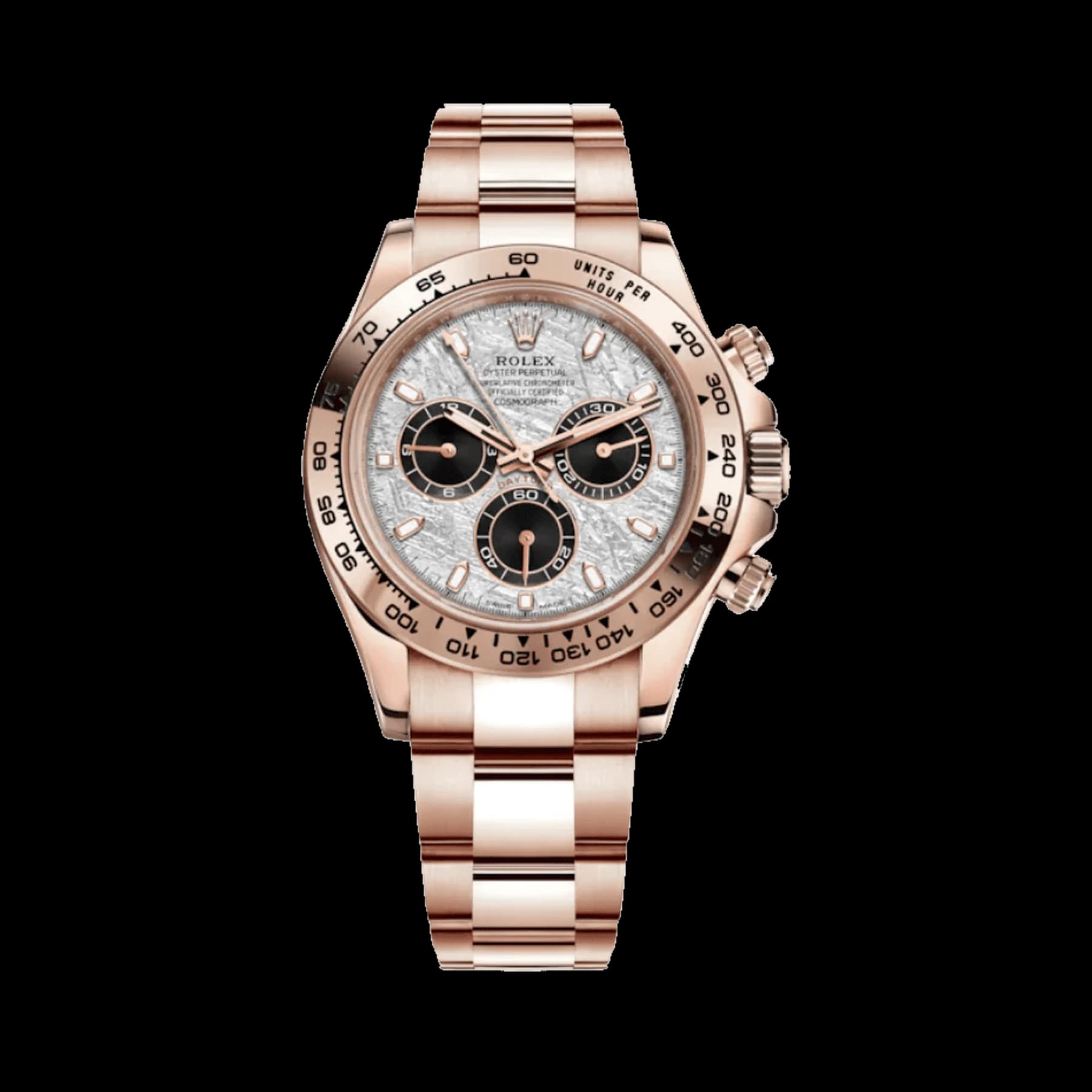 Rolex Daytona 116505 Rose Gold Meteorite Dial