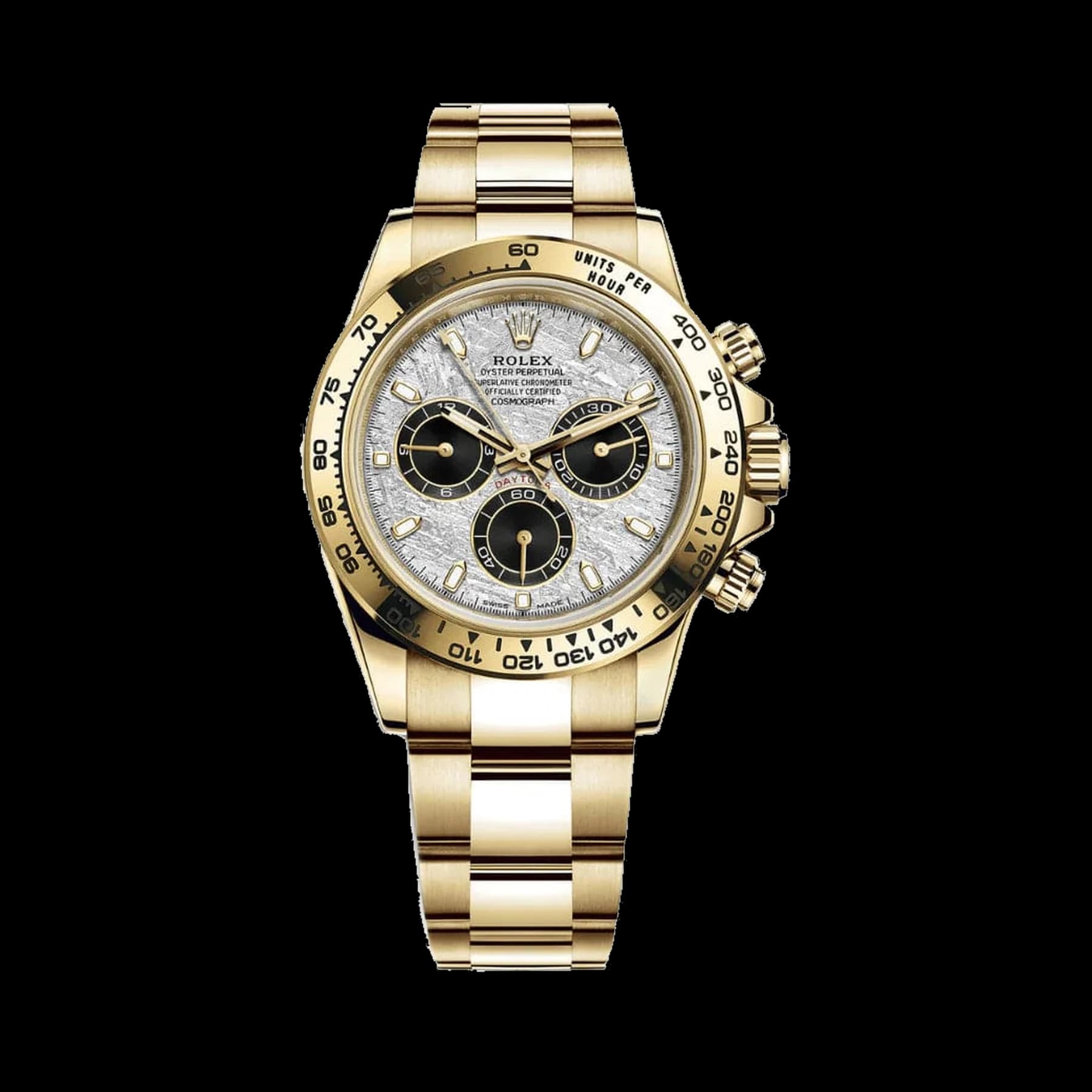 Rolex Daytona 116508 Yellow Gold Meteorite Dial