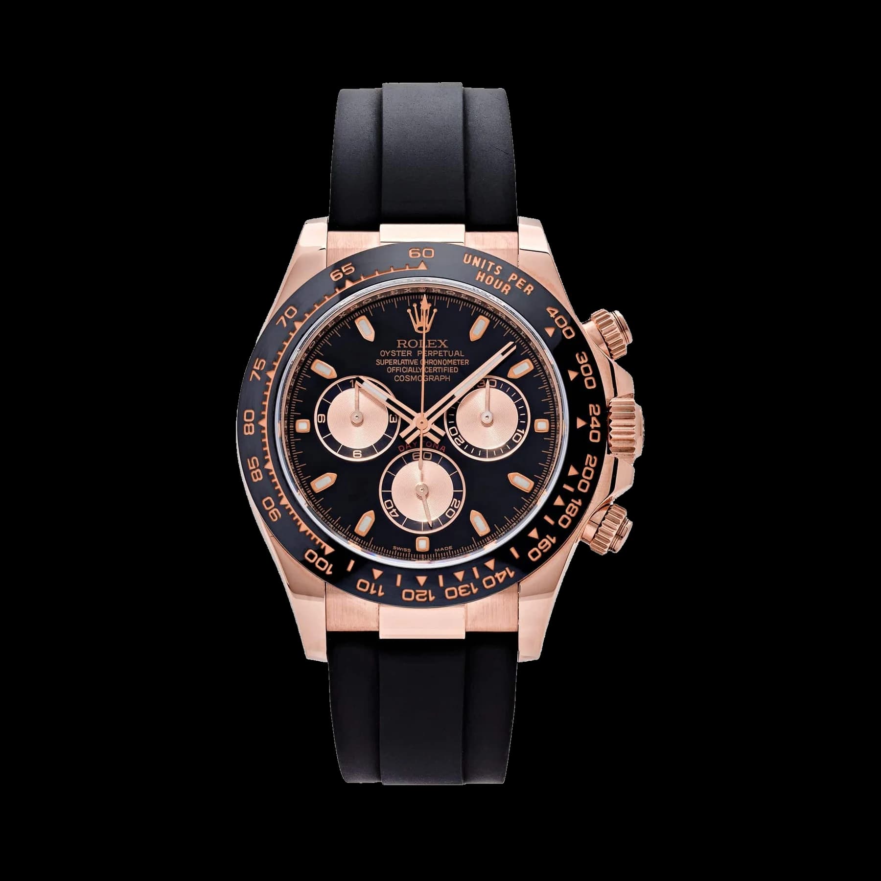 Rolex Daytona 116515LN Rose Gold Black Dial