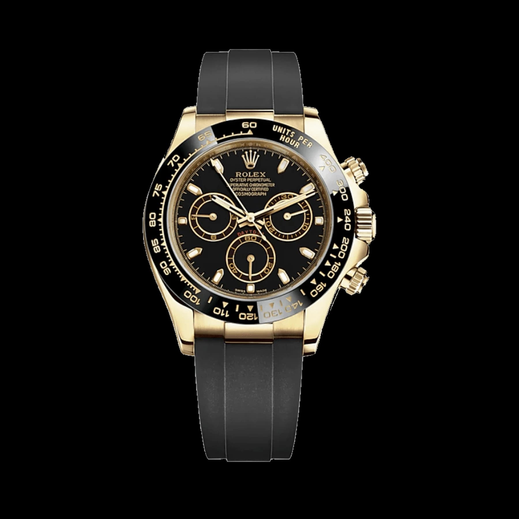 Rolex Daytona 116518LN Yellow Gold Black Dial