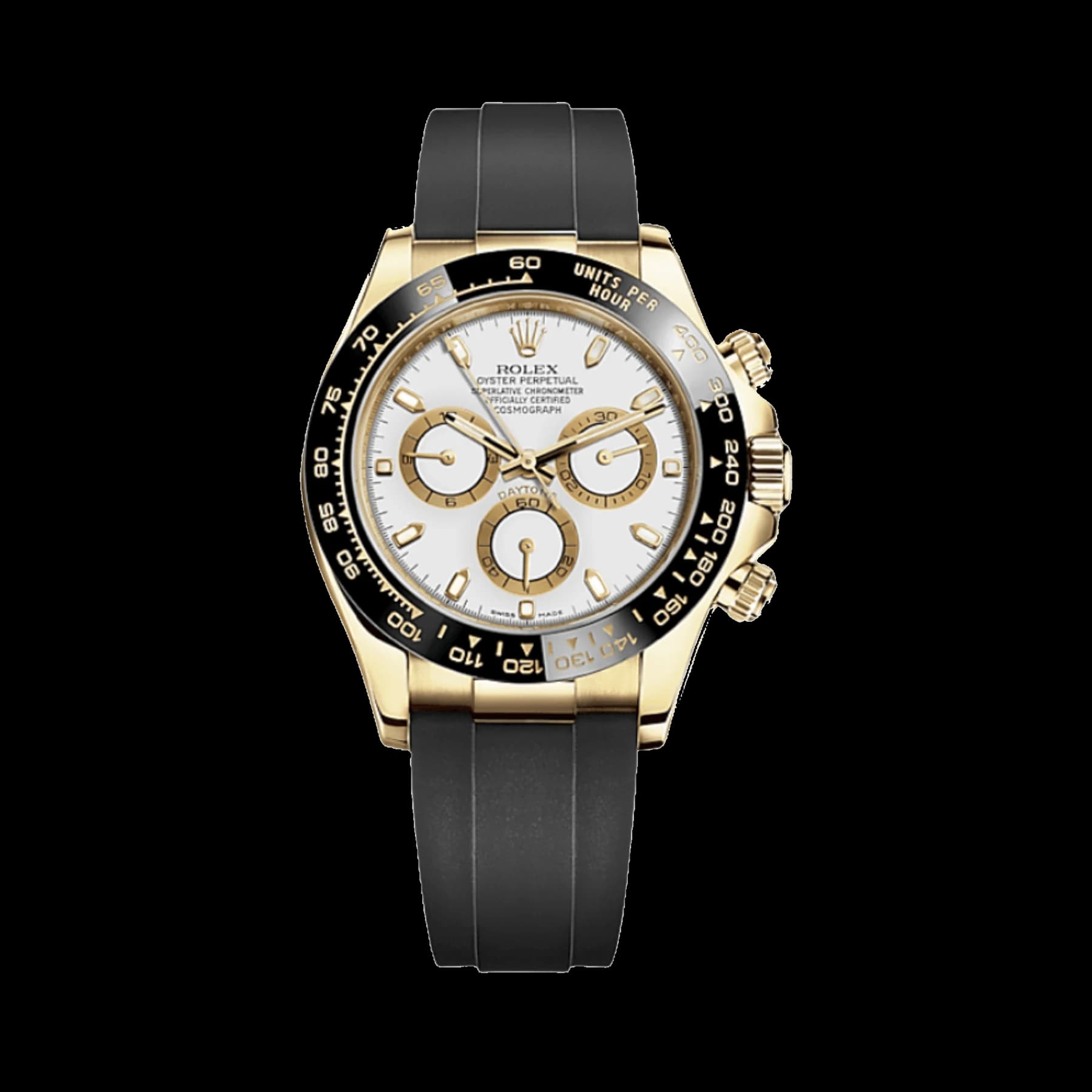 Rolex Daytona 116518LN Yellow Gold White Dial