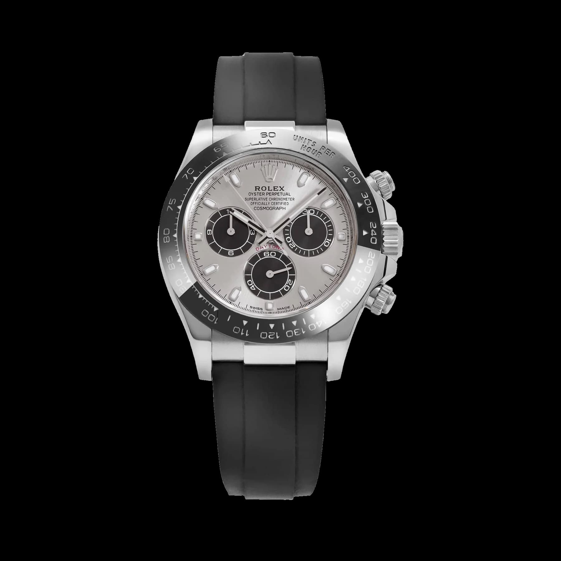 Rolex Daytona 116519LN 'Ghost' White Gold Steel and Bright Black Dial