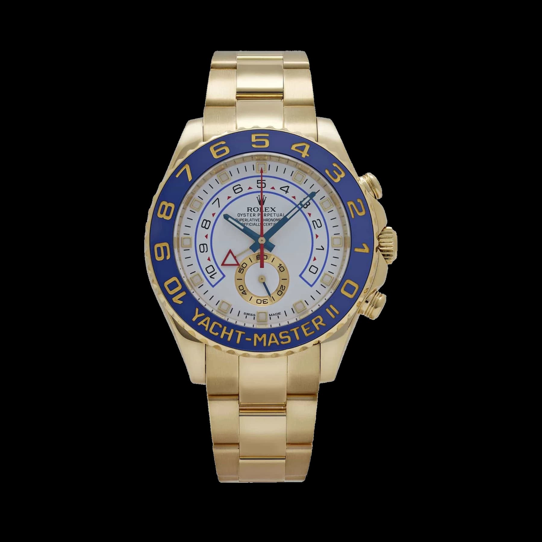 Rolex Yacht-Master II 116688 Yellow Gold White Dial (2022)