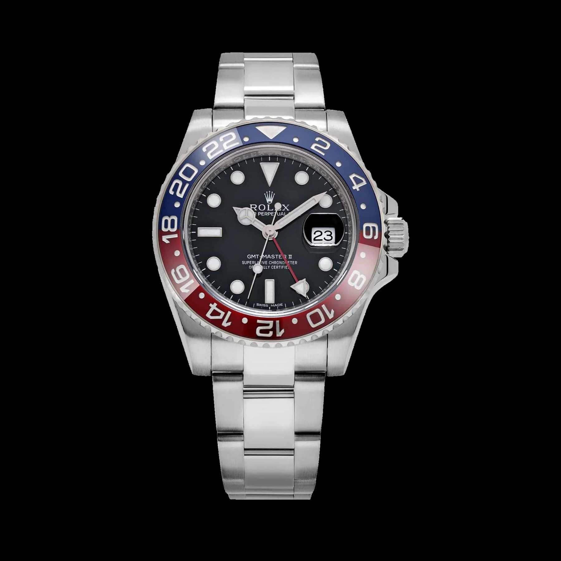 Rolex GMT-Master II 116719BLRO 'Pepsi' White Gold Black Dial (2015)
