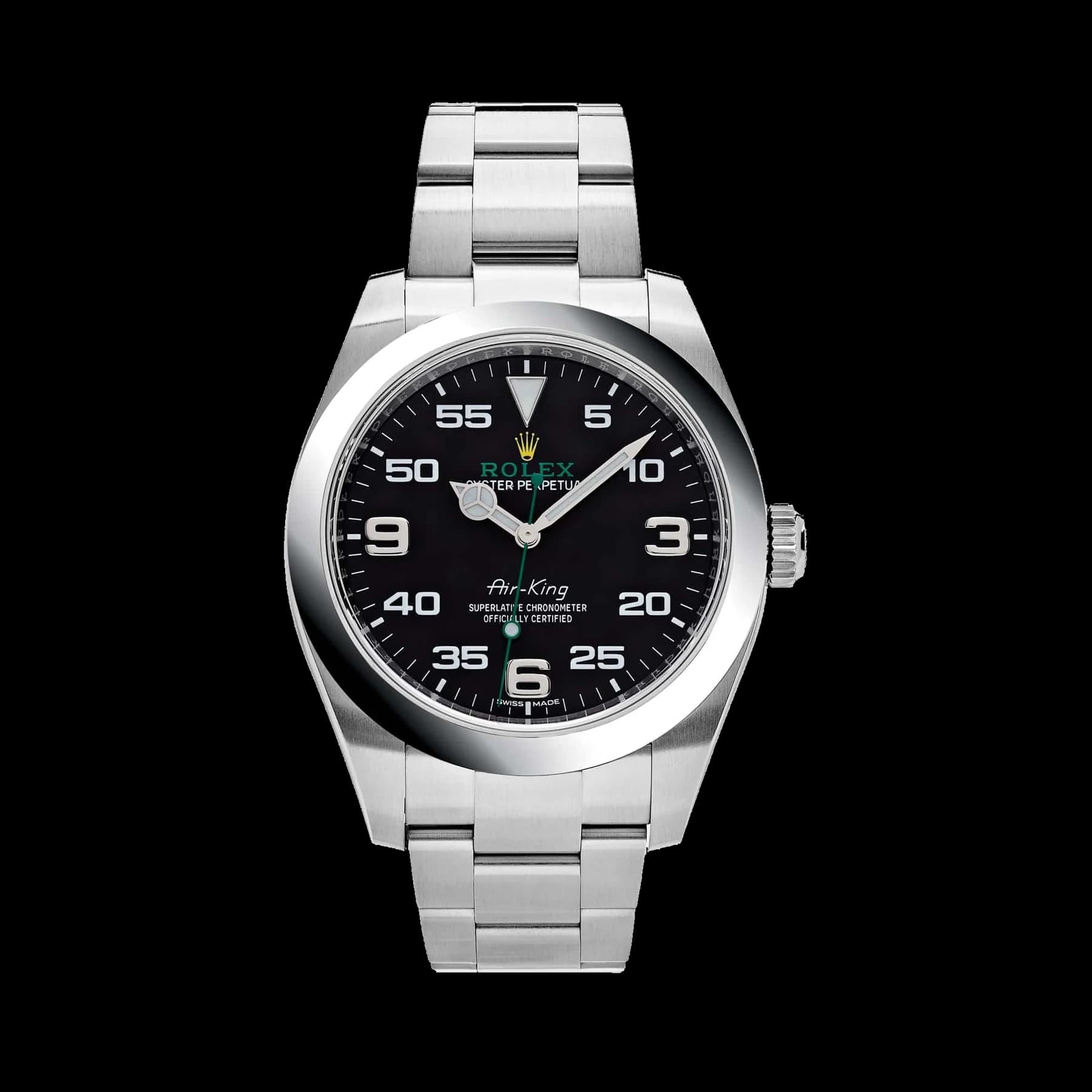 Rolex Air-King 116900 Stainless Steel Black Dial