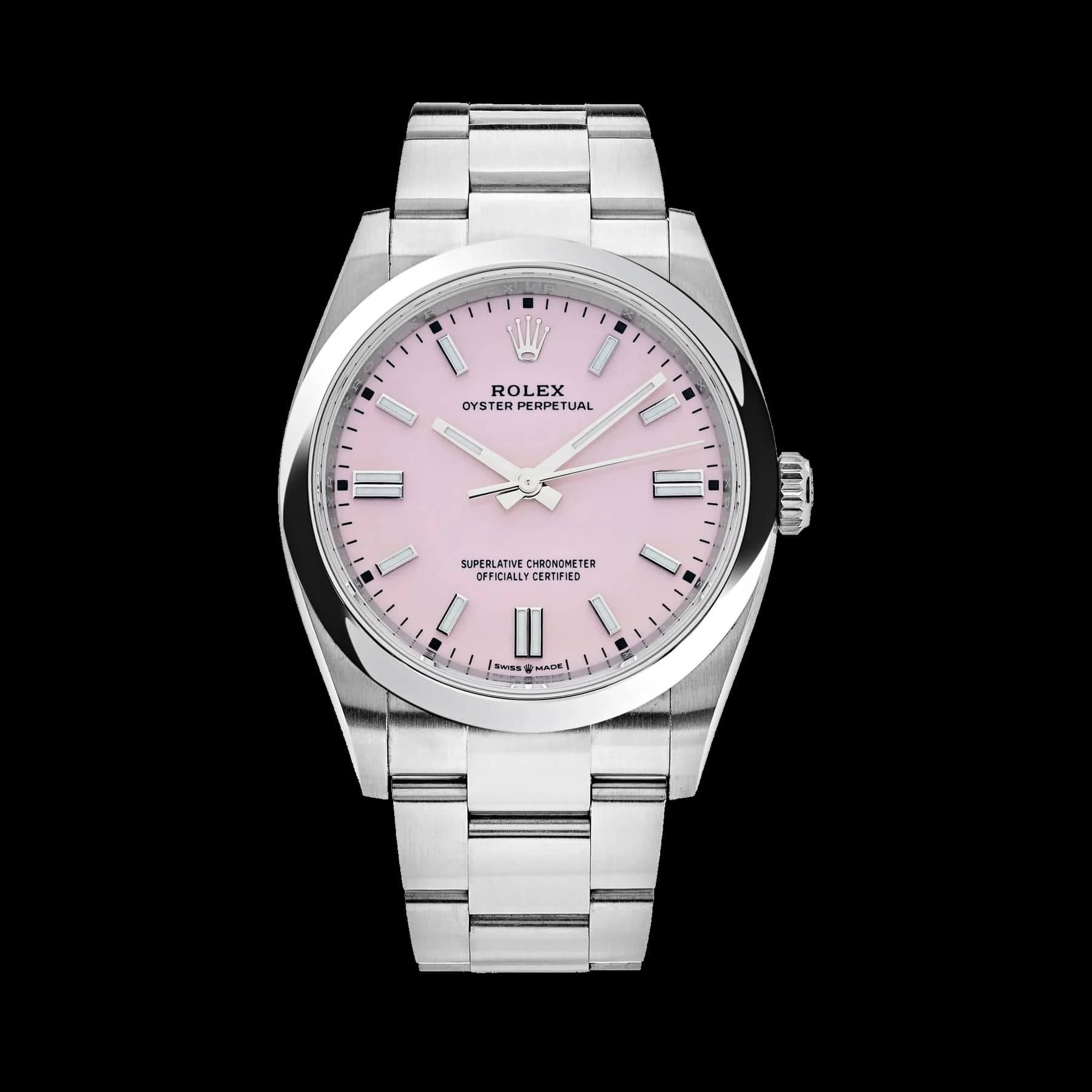 Rolex Oyster Perpetual 36 126000 Stainless Steel Candy Pink Dial (2024)