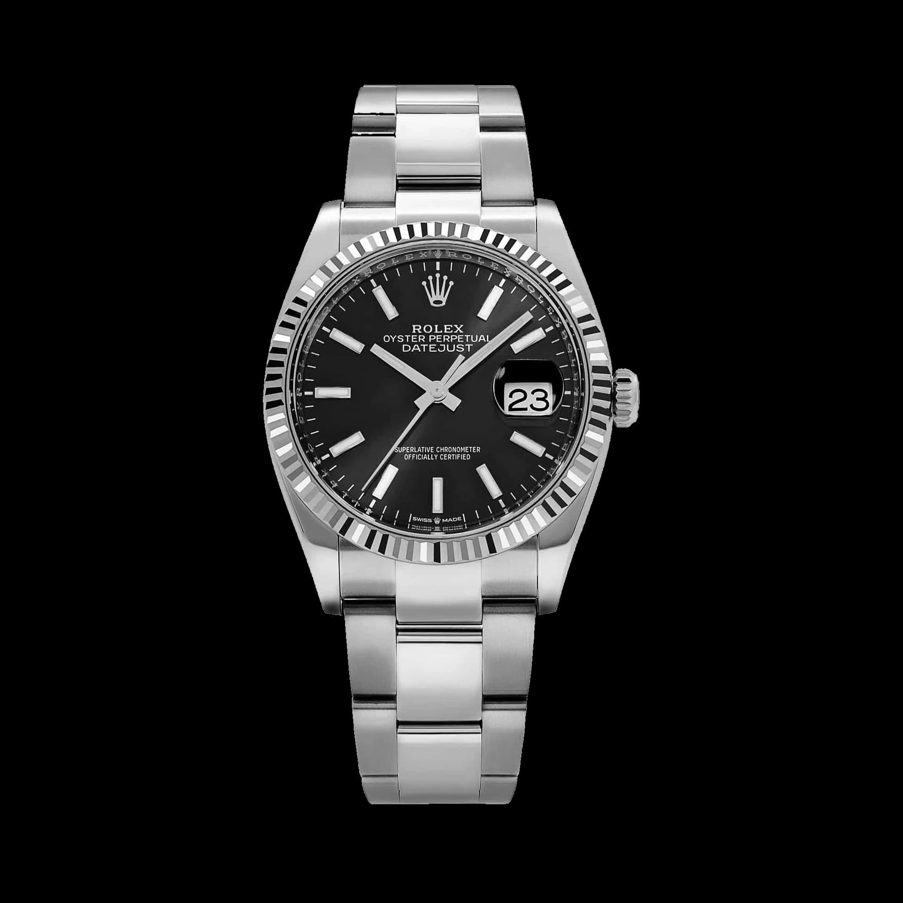 Rolex Datejust 36 126234 Stainless Steel Black Dial Oyster (2021)