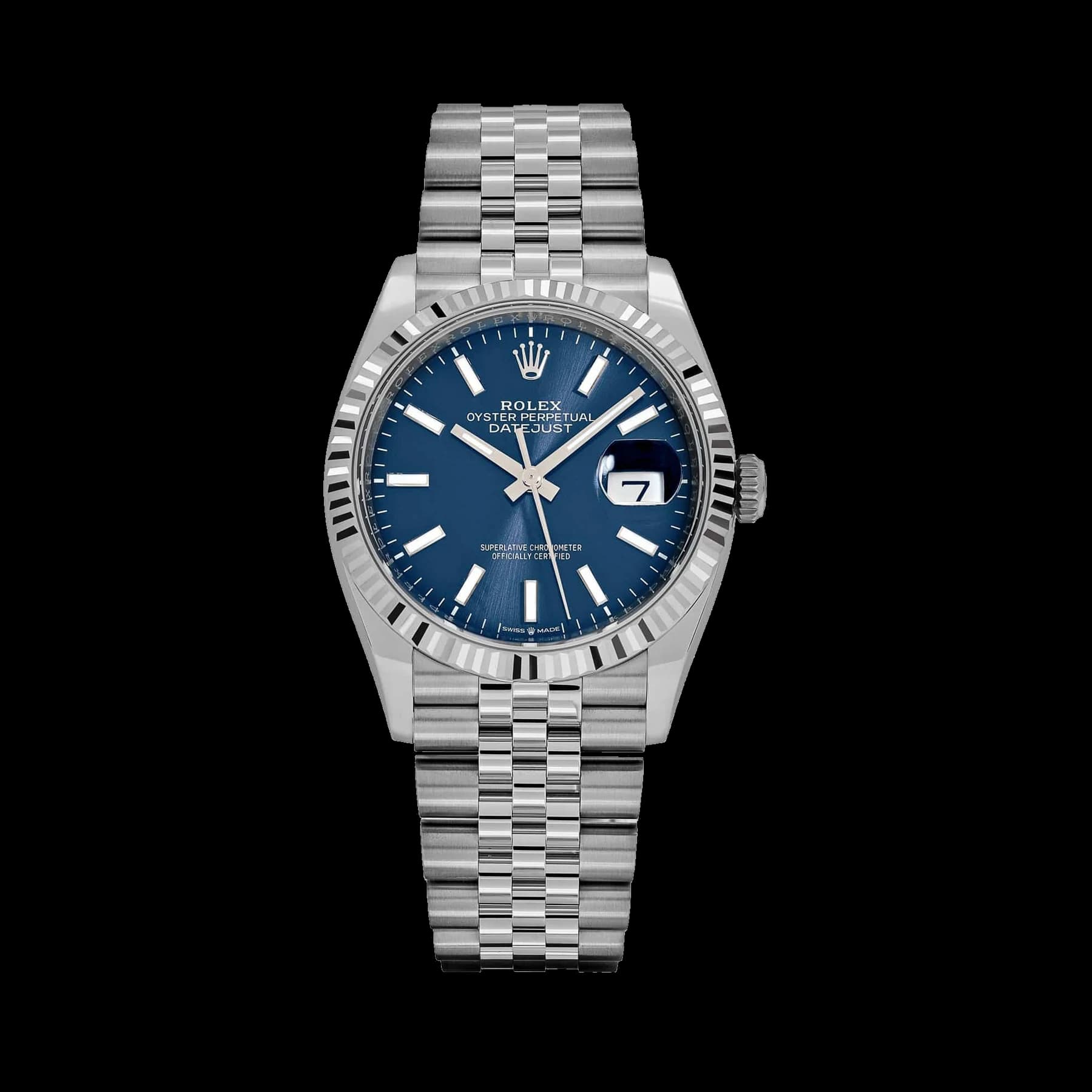 Rolex Datejust 36 126234 Stainless Steel Blue Dial Jubilee (2025)
