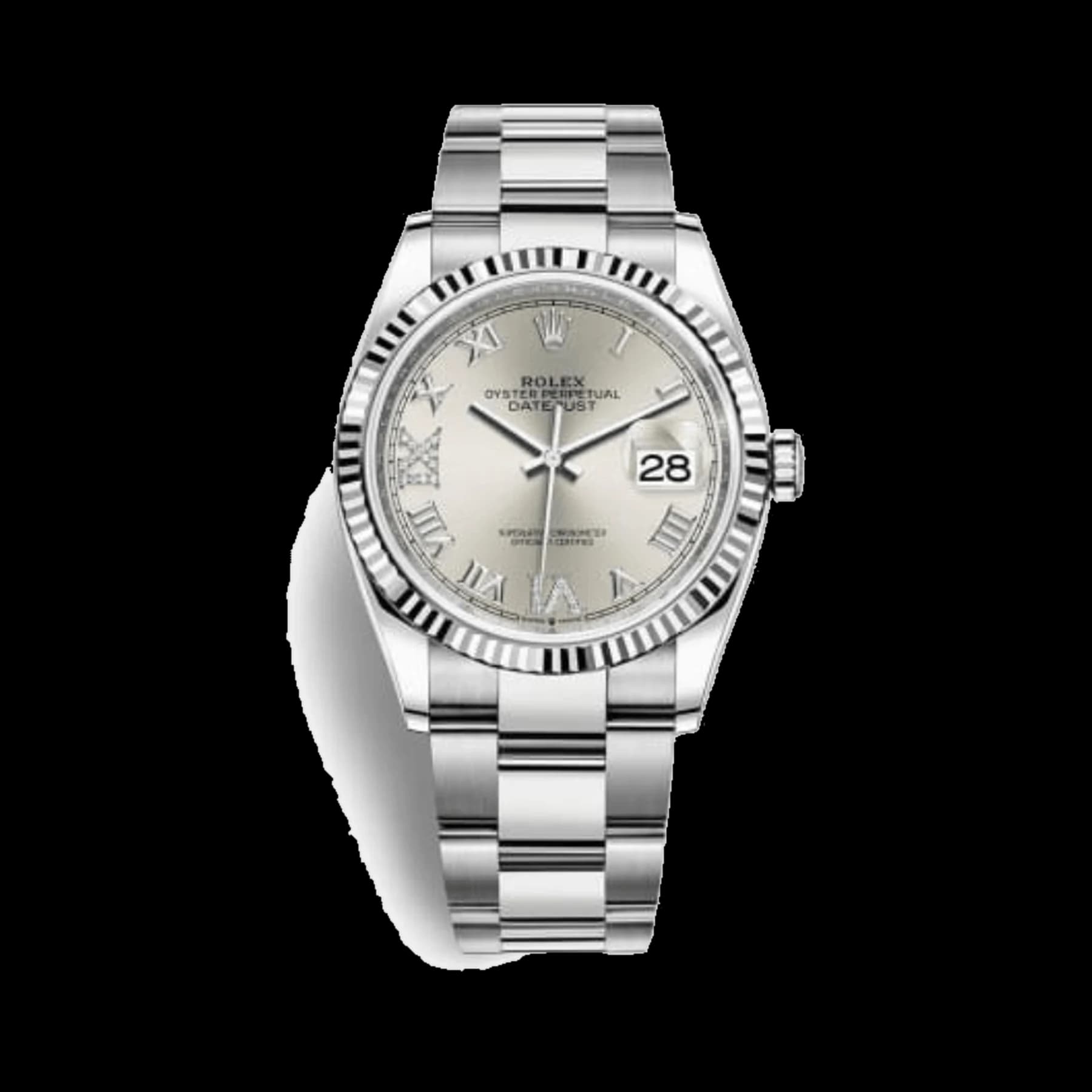 Rolex Datejust 36 126234 Stainless Steel Silver Dial Oyster