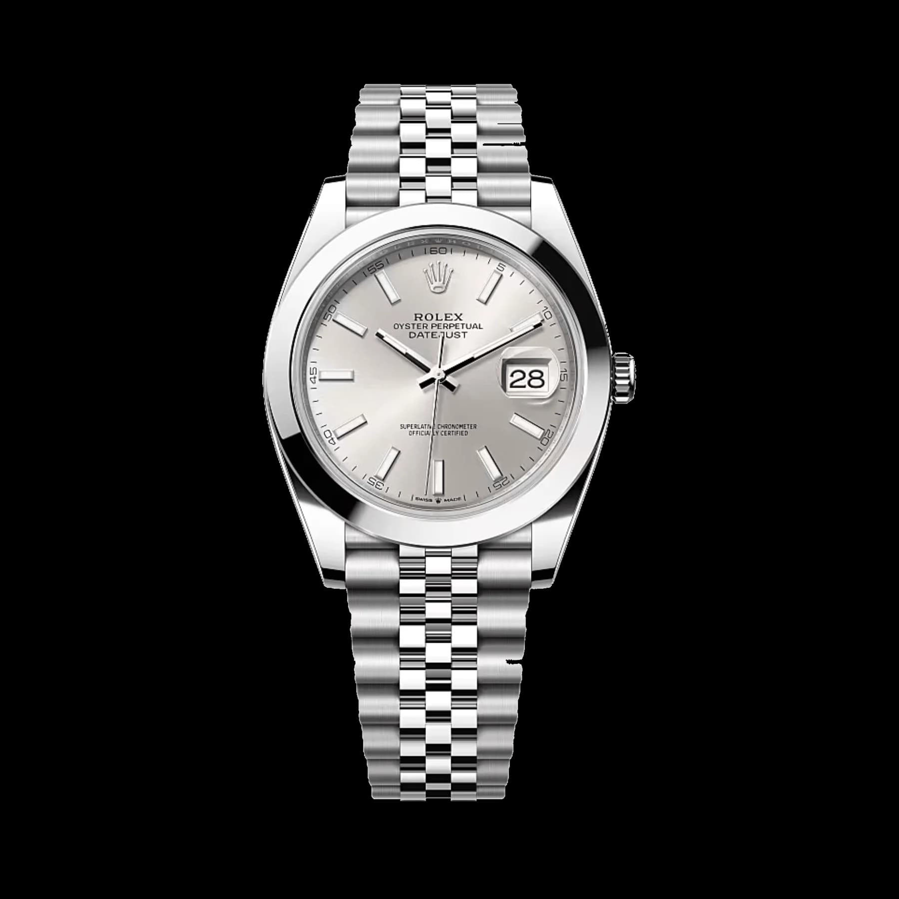 Rolex Datejust 41 126300 Stainless Steel Silver Dial Jubilee (2025)
