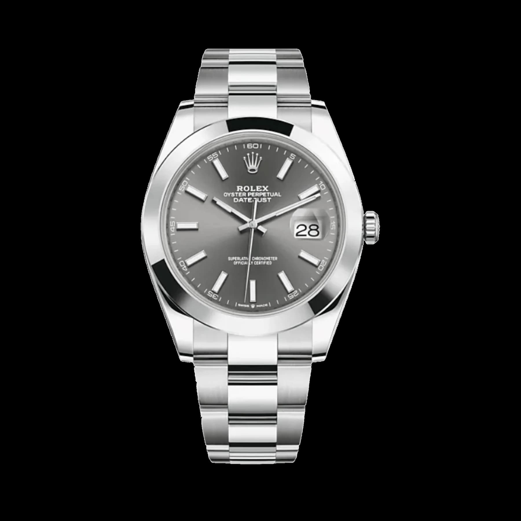 Rolex Datejust 41 126300 Stainless Steel Slate Dial Oyster (2025)