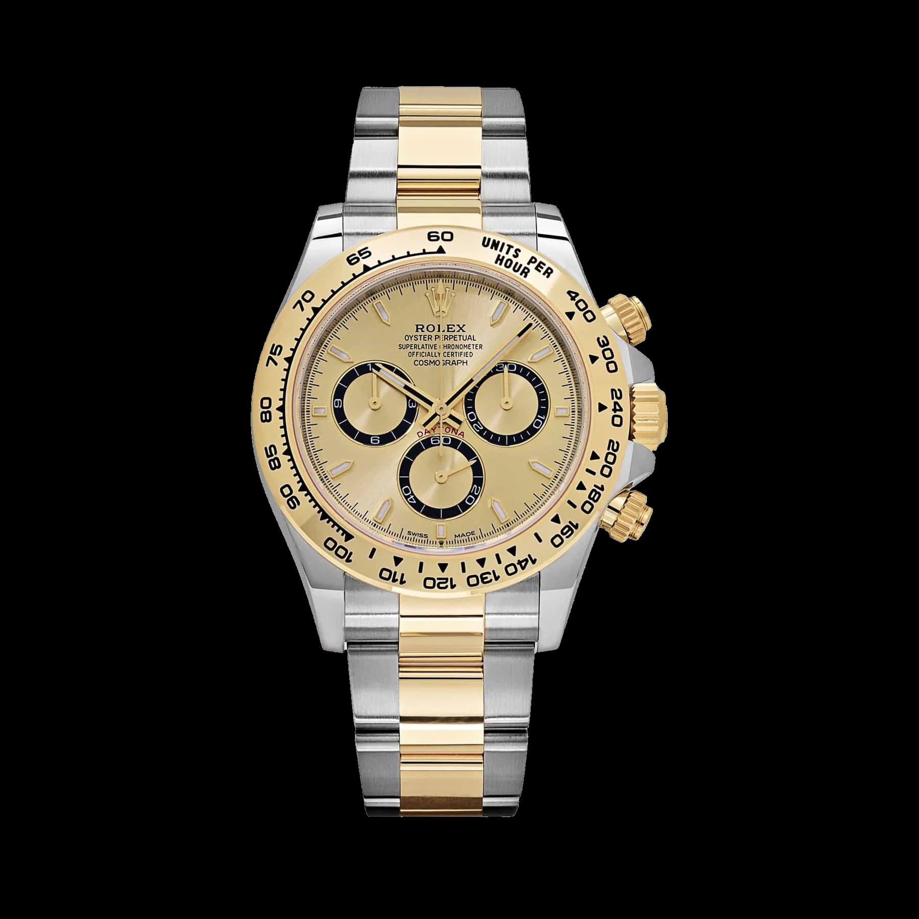 Rolex Daytona 126503 Yellow Gold Stainless Steel Champagne Dial