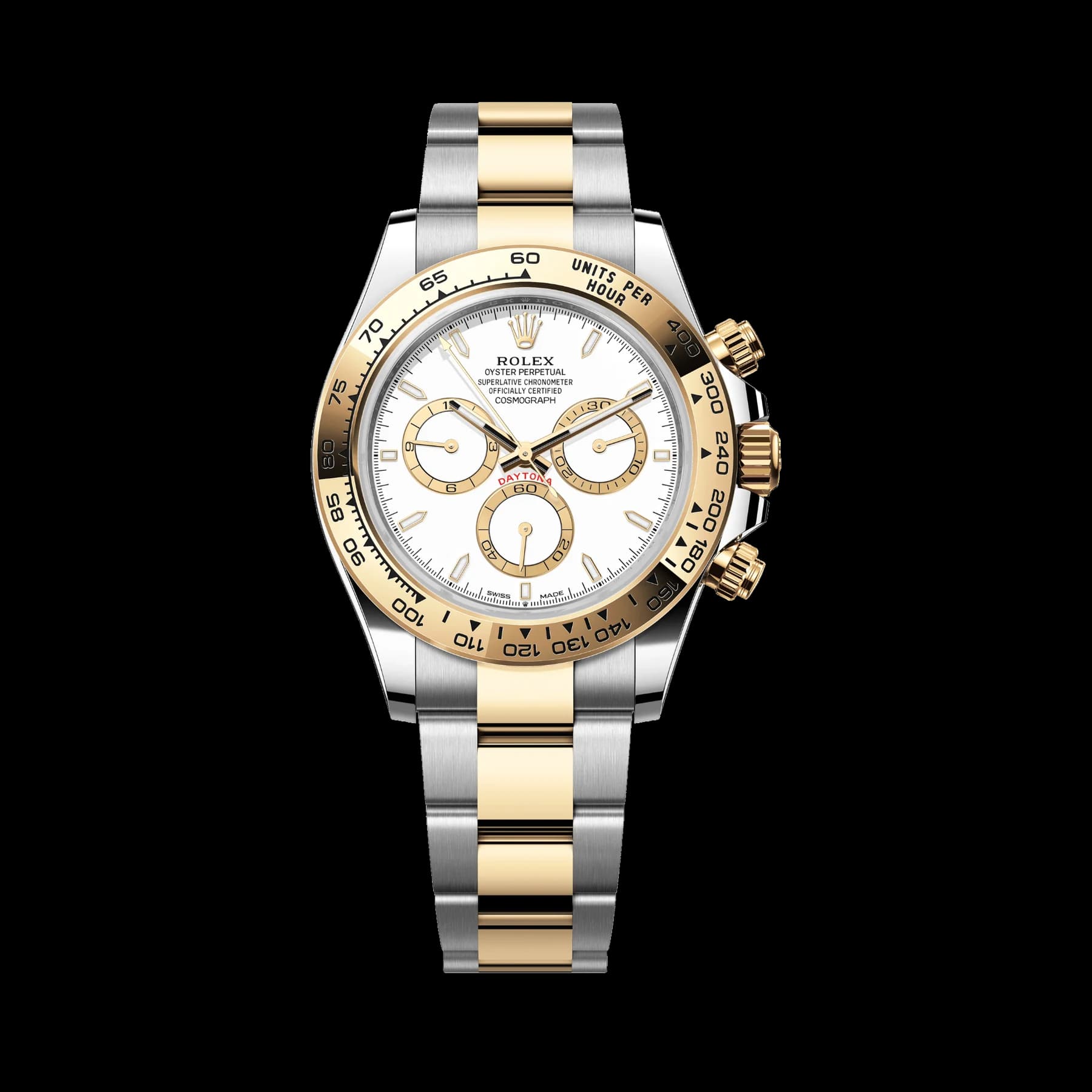 Rolex Daytona 126503 Yellow Gold Stainless Steel White Dial (2024)