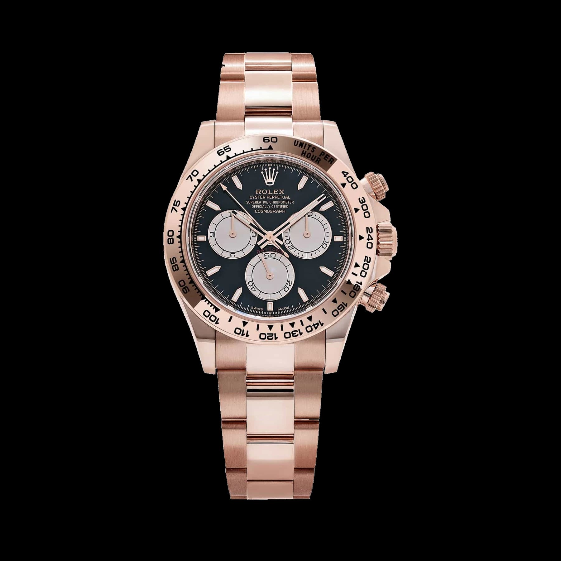 Rolex Daytona 126505 Rose Gold Bright Black Dial (2025)