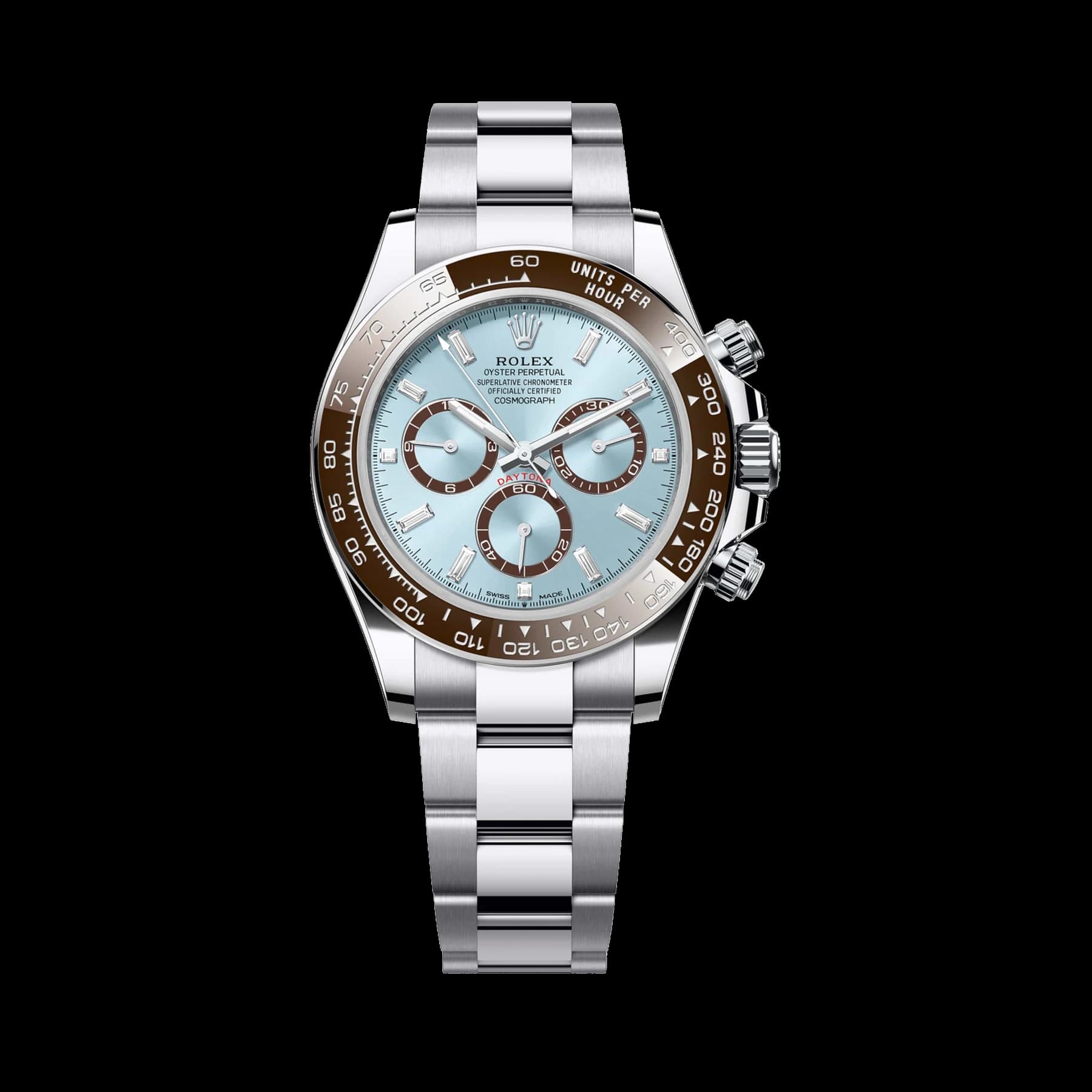 Rolex Daytona 126506 Platinum Ice Blue Diamond Baguette Dial (2026)