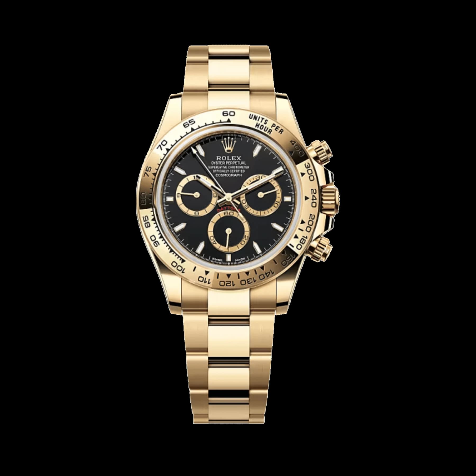 Rolex Daytona 126508 Yellow Gold Black Dial (2025)