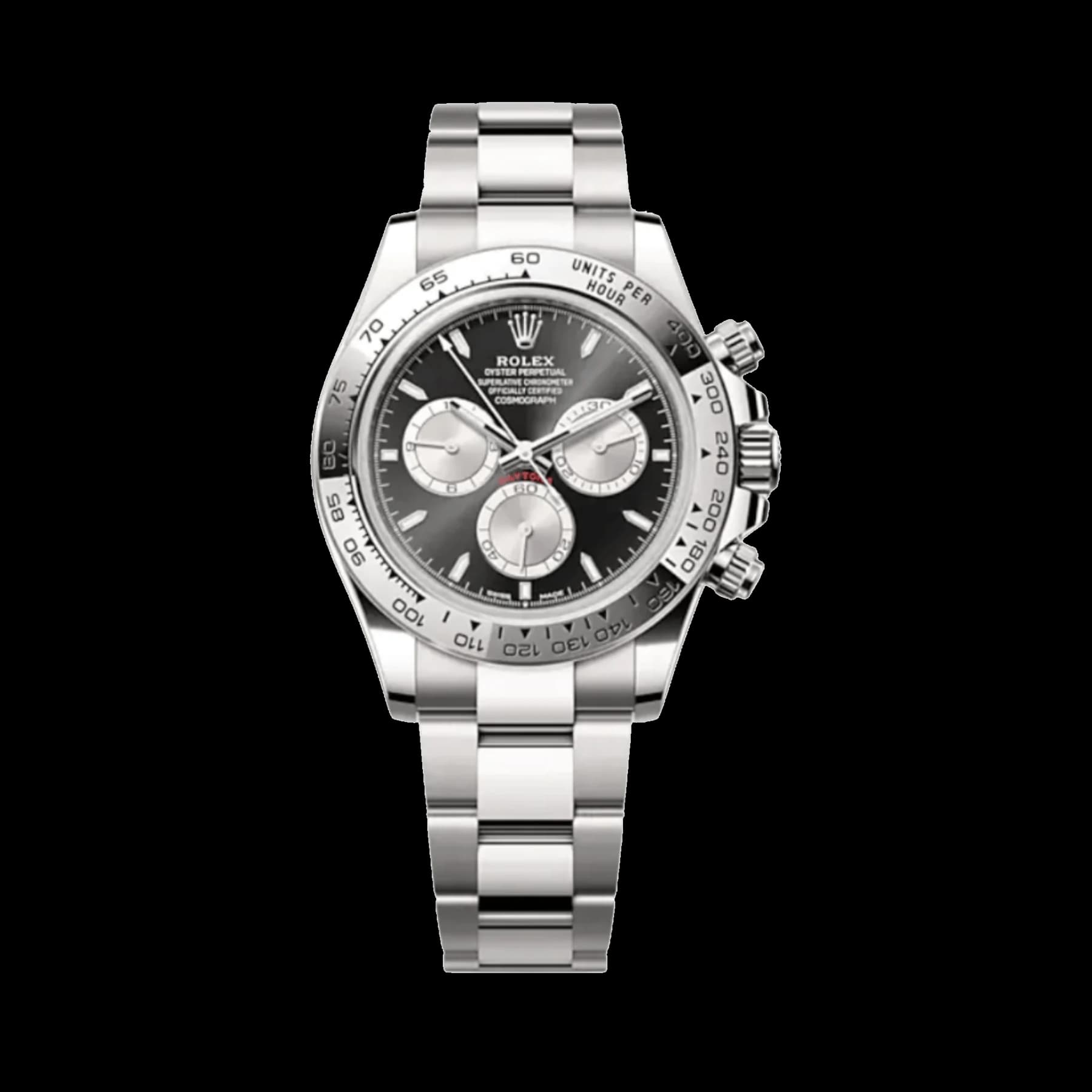 Rolex Daytona 126509 White Gold Black Dial
