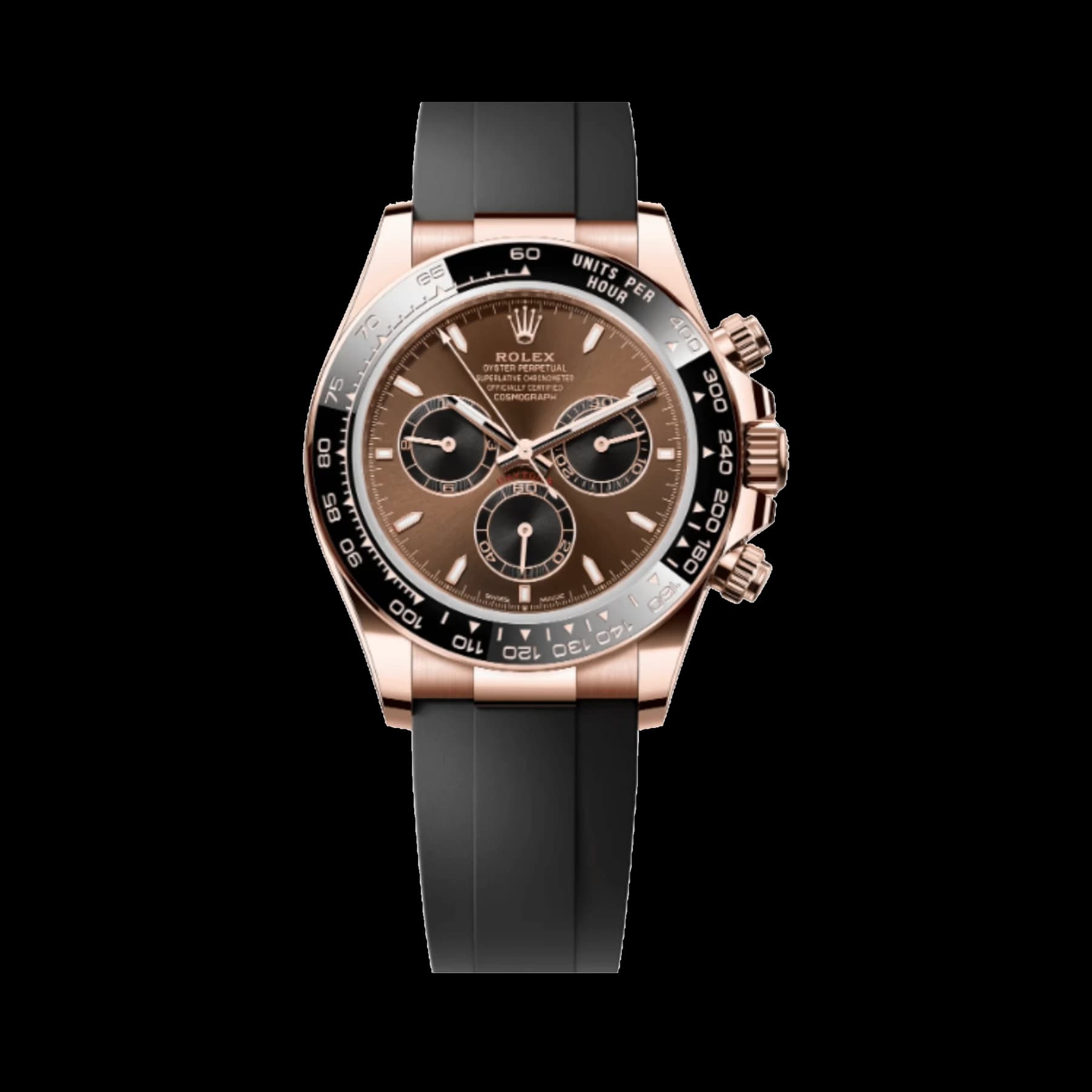 Rolex Daytona 126515LN Rose Gold Bright Chocolate Dial Oysterflex (2025)