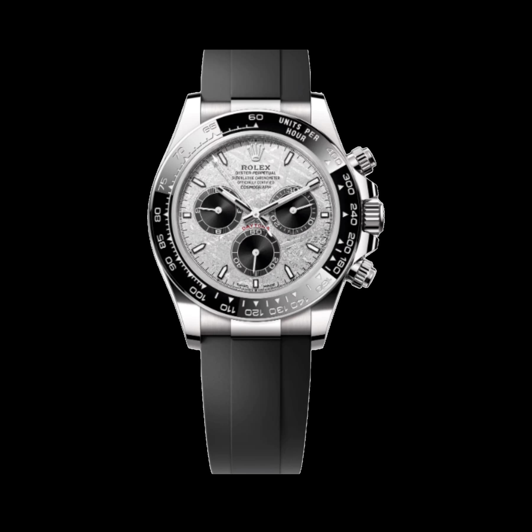 Rolex Daytona 126519LN White Gold Meteorite Dial Oysterflex (2025)