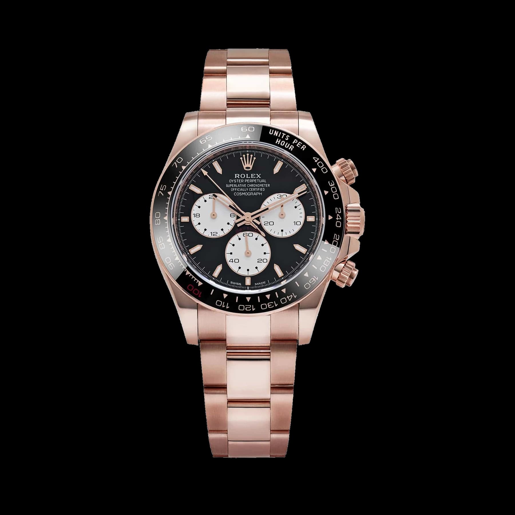 Rolex Daytona 126525LN 'Le Mans' Rose Gold Bright Black Dial (2026)