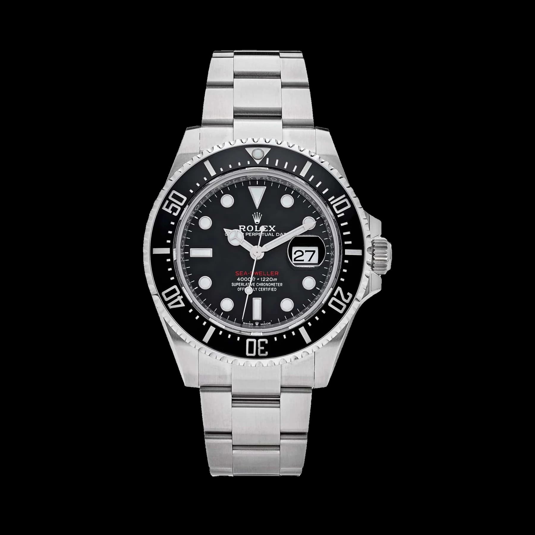 Rolex Sea-Dweller 126600 Stainless Steel Black Dial (2019)