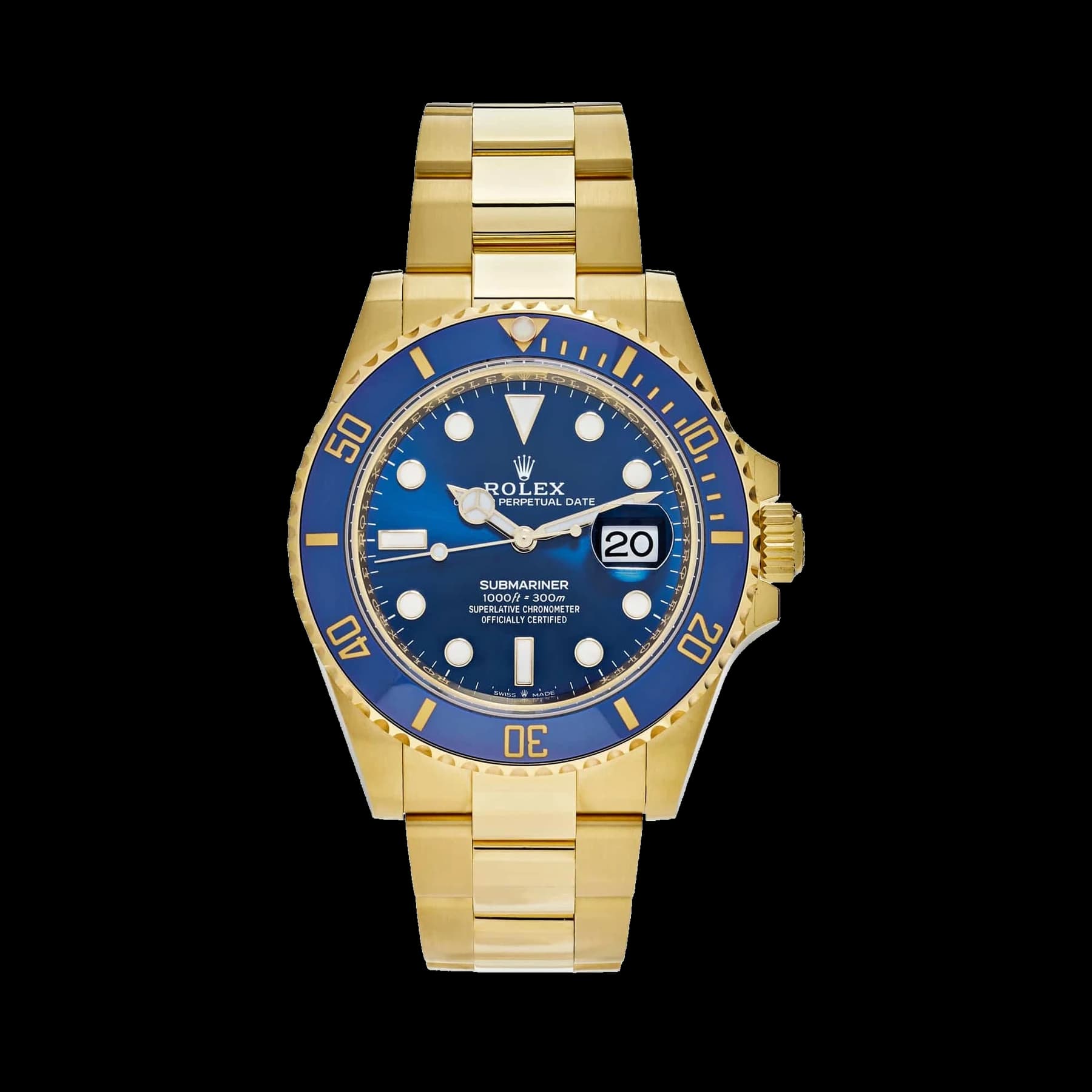 Rolex Submariner Date 126618LB Yellow Gold Blue Dial (2025)