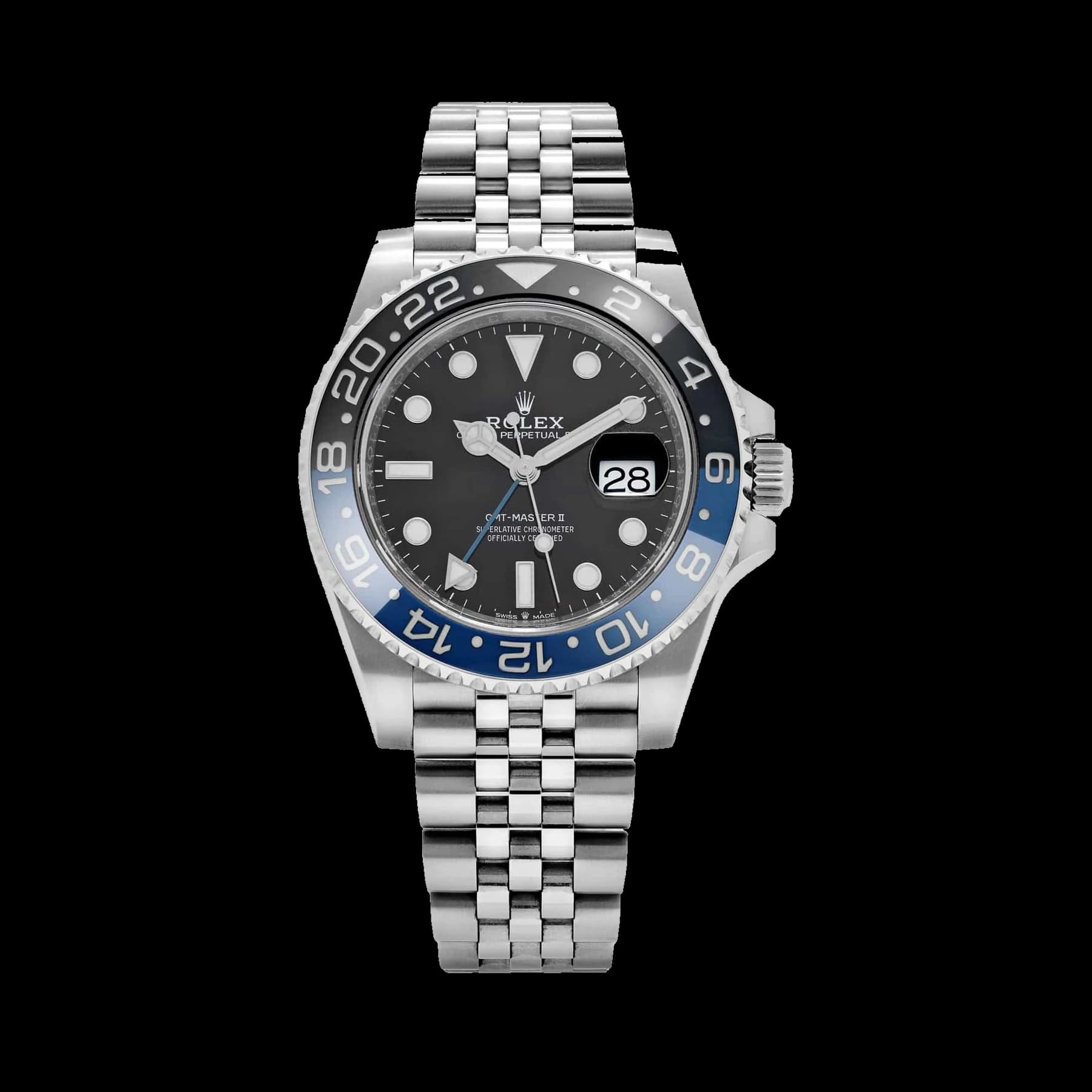 Rolex GMT-Master II 126710BLNR 'Batgirl' Stainless Steel Black Dial Jubilee (2019)