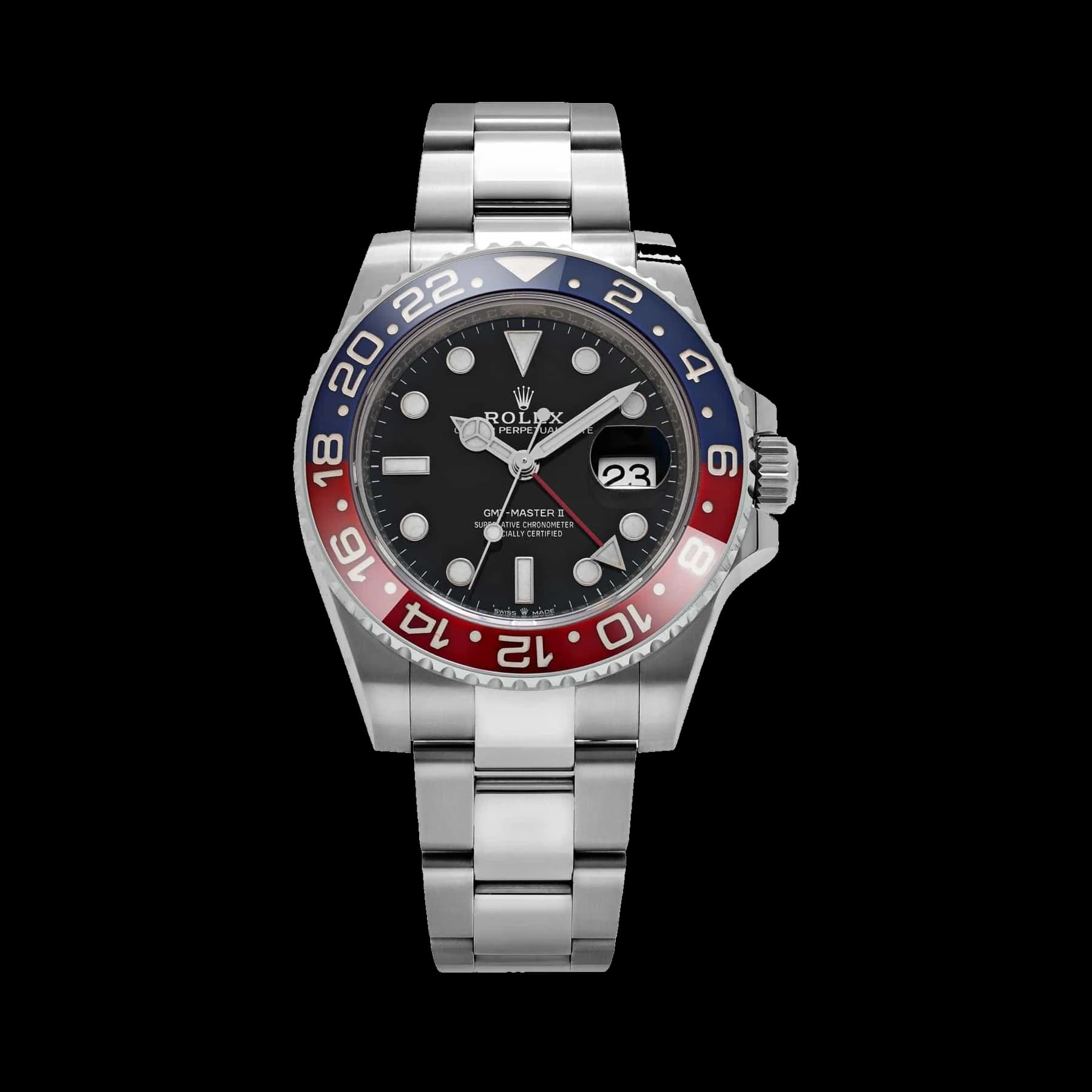 Rolex GMT-Master II 126710BLRO 'Pepsi' Stainless Steel Black Dial Oyster