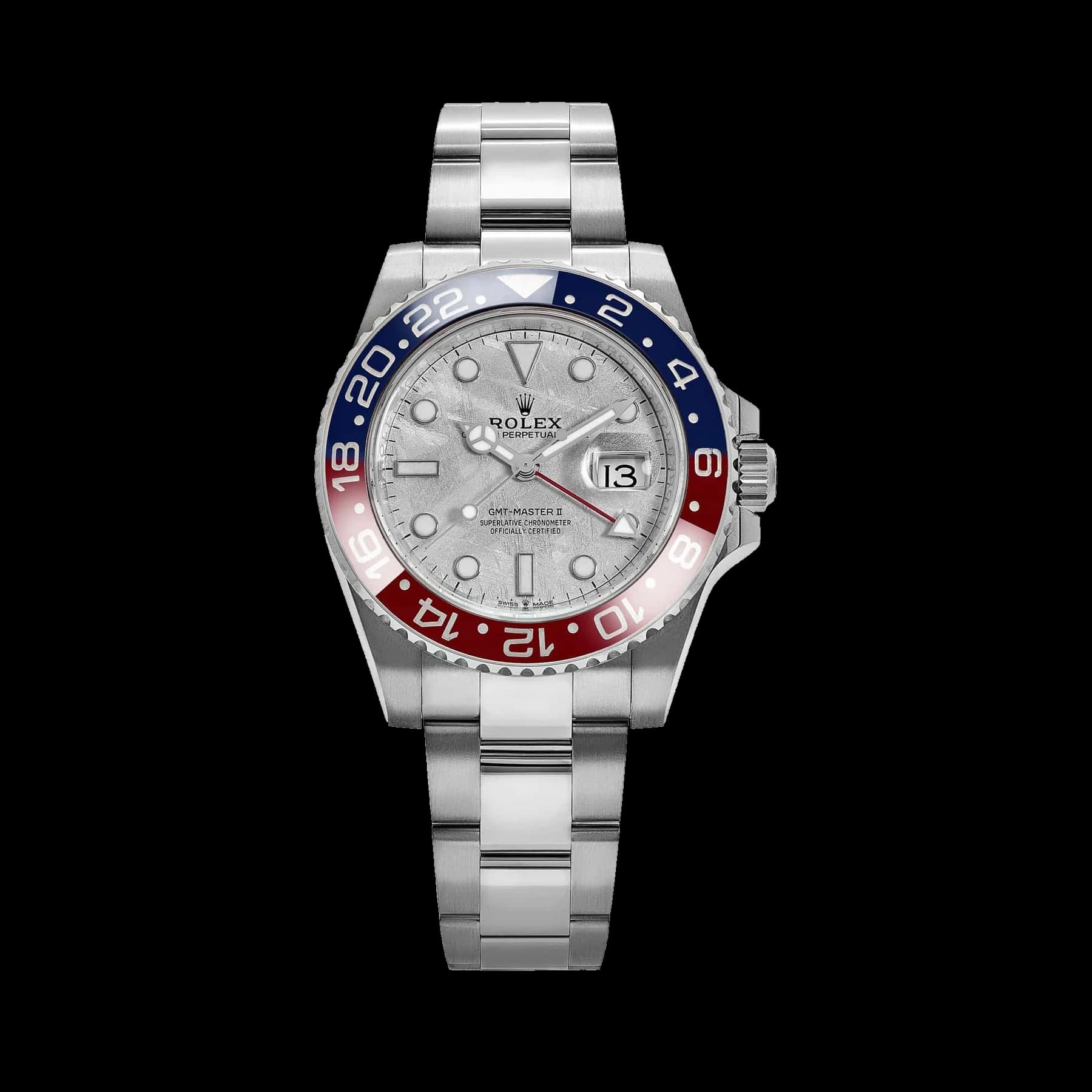 Rolex GMT-Master II 126719BLRO 'Pepsi' White Gold Meteorite Dial (2025)