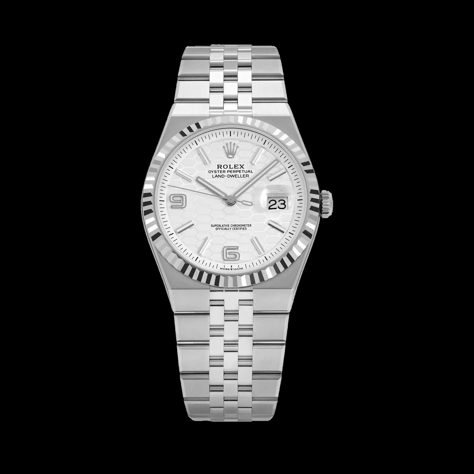 Rolex Land-Dweller 127334 Stainless Steel Intense White Dial (2026)