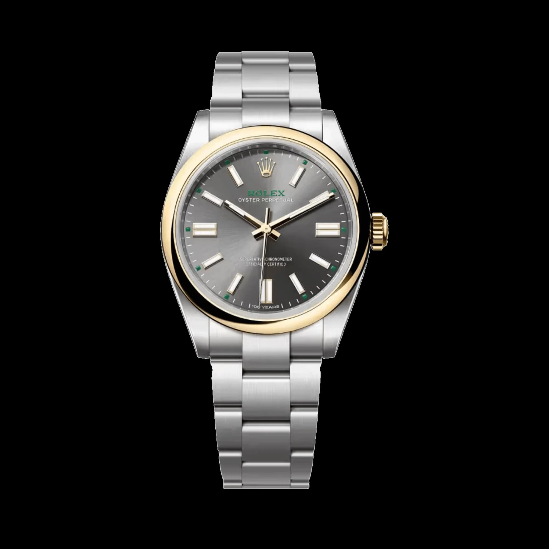 Rolex Oyster Perpetual 41 134303 'Oyster 100' Stainless Steel Yellow Gold Slate Dial (2026)