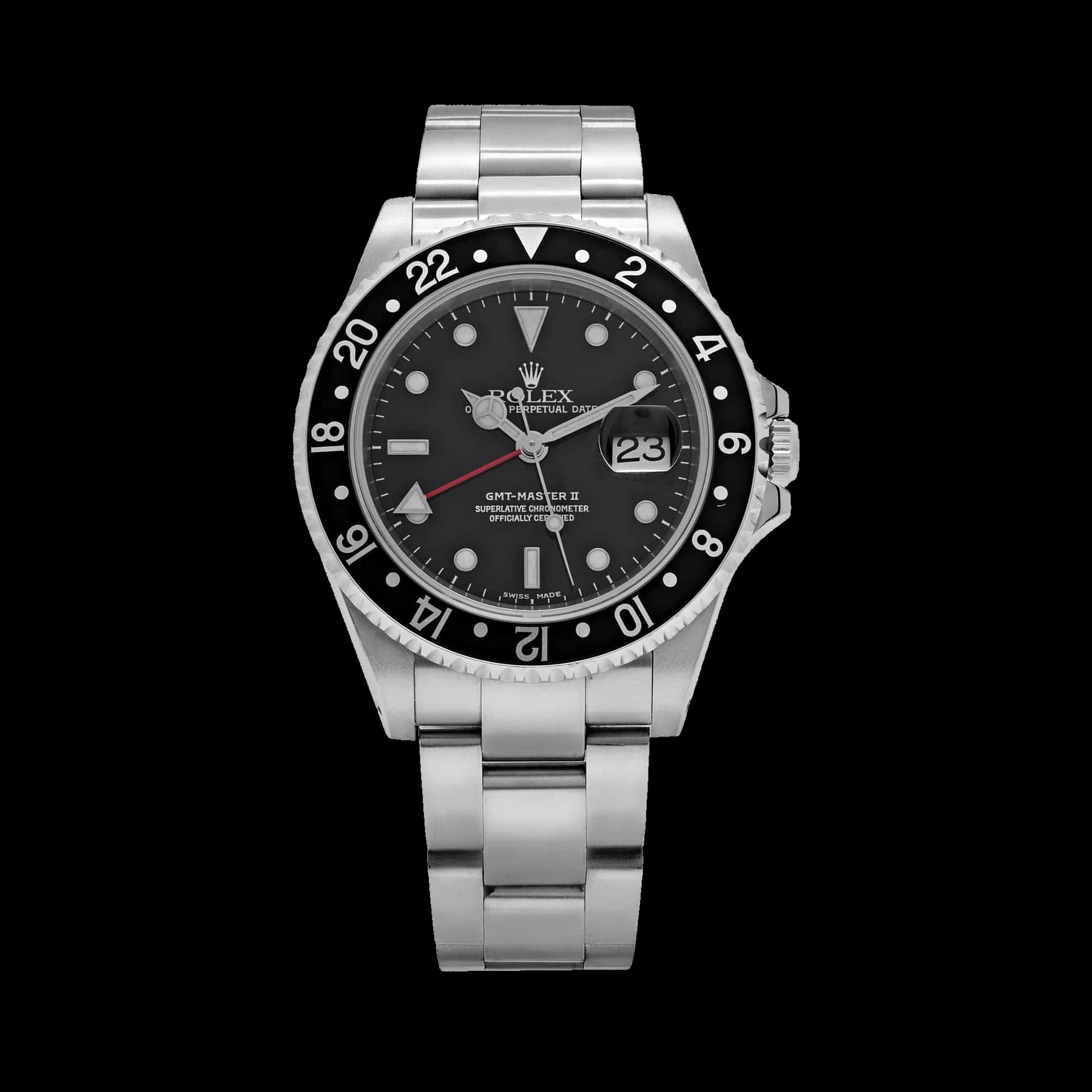 Rolex GMT-Master II 16710 Stainless Steel Black Dial (2002)