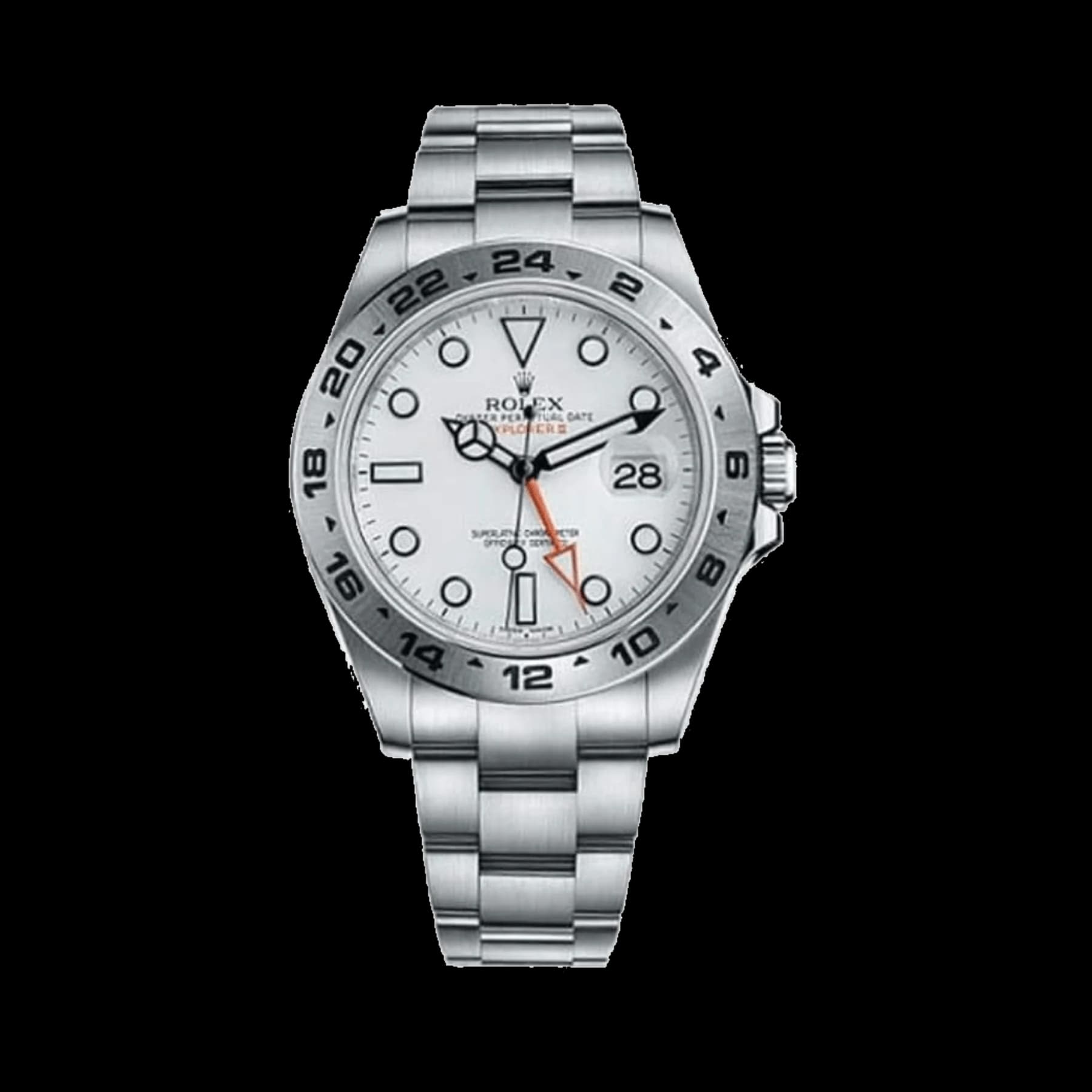 Rolex Explorer II 216570 Stainless Steel White Dial