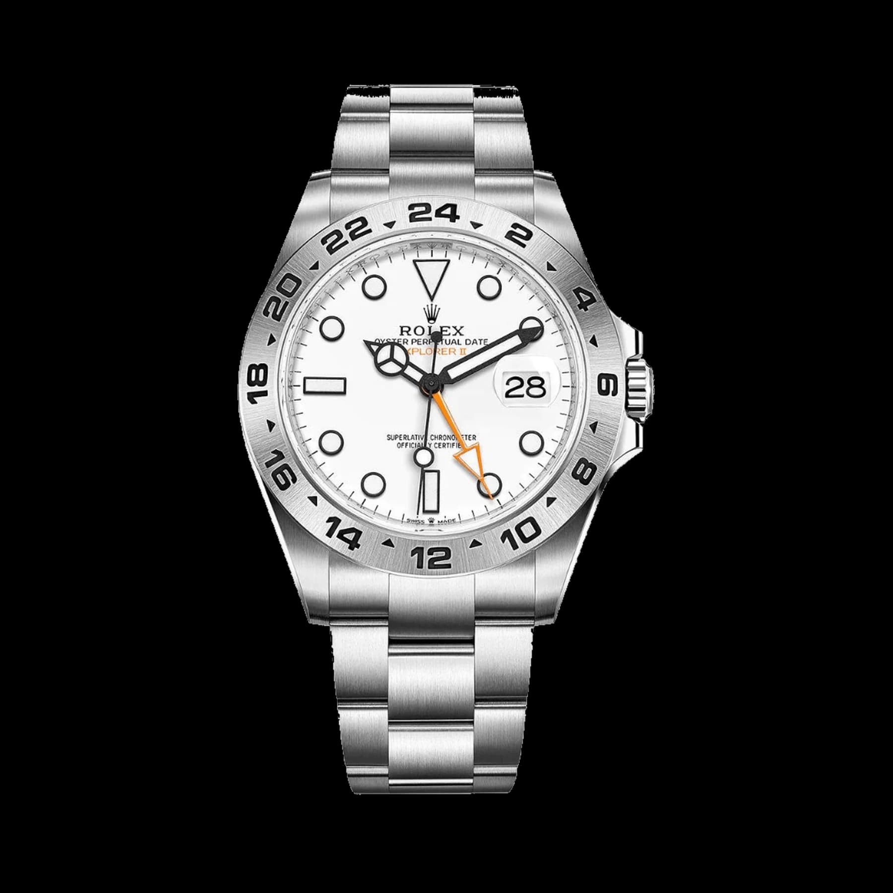 Rolex Explorer II 226570 Stainless Steel White Polar Dial