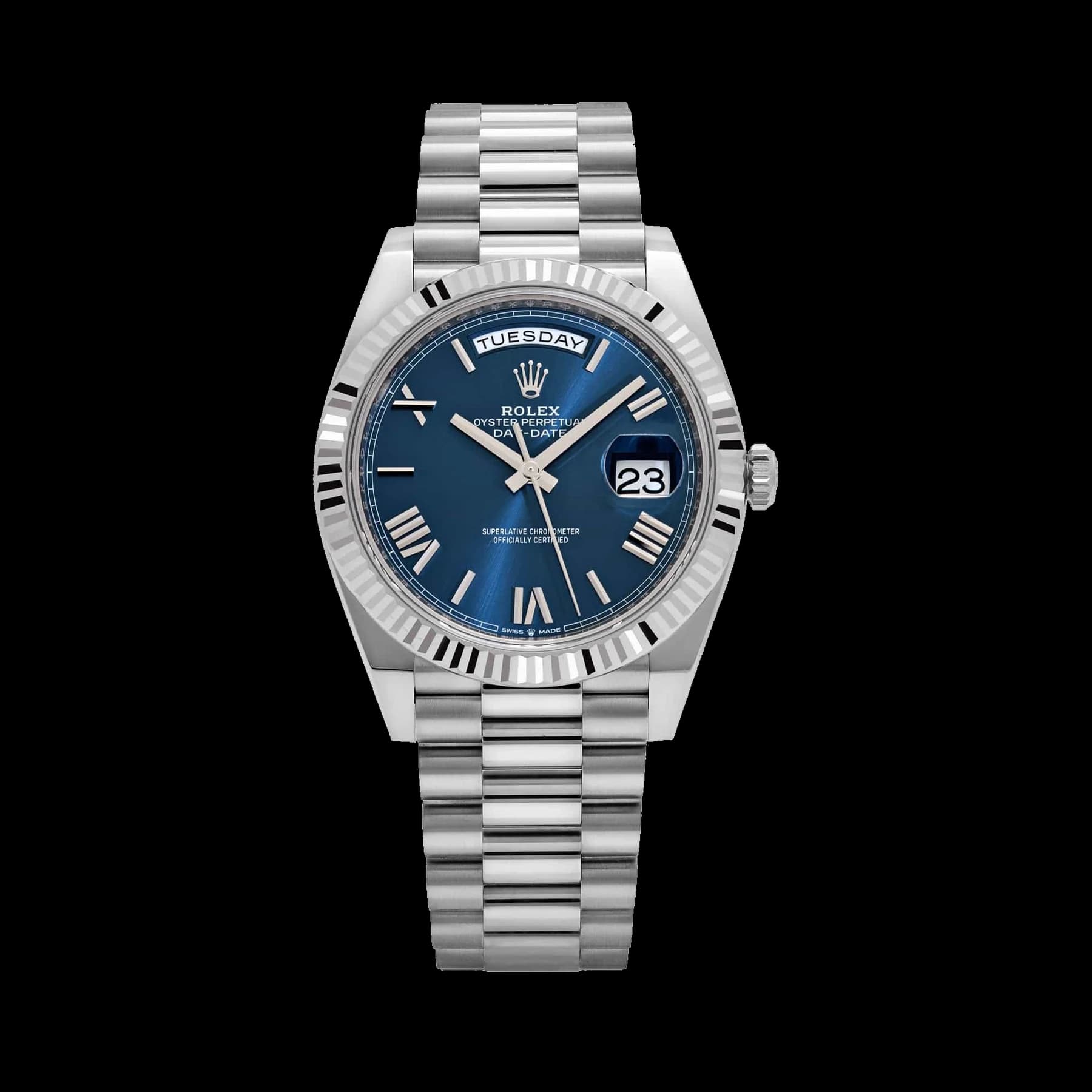 Rolex Day-Date 40 228239 White Gold Blue Dial (2018)