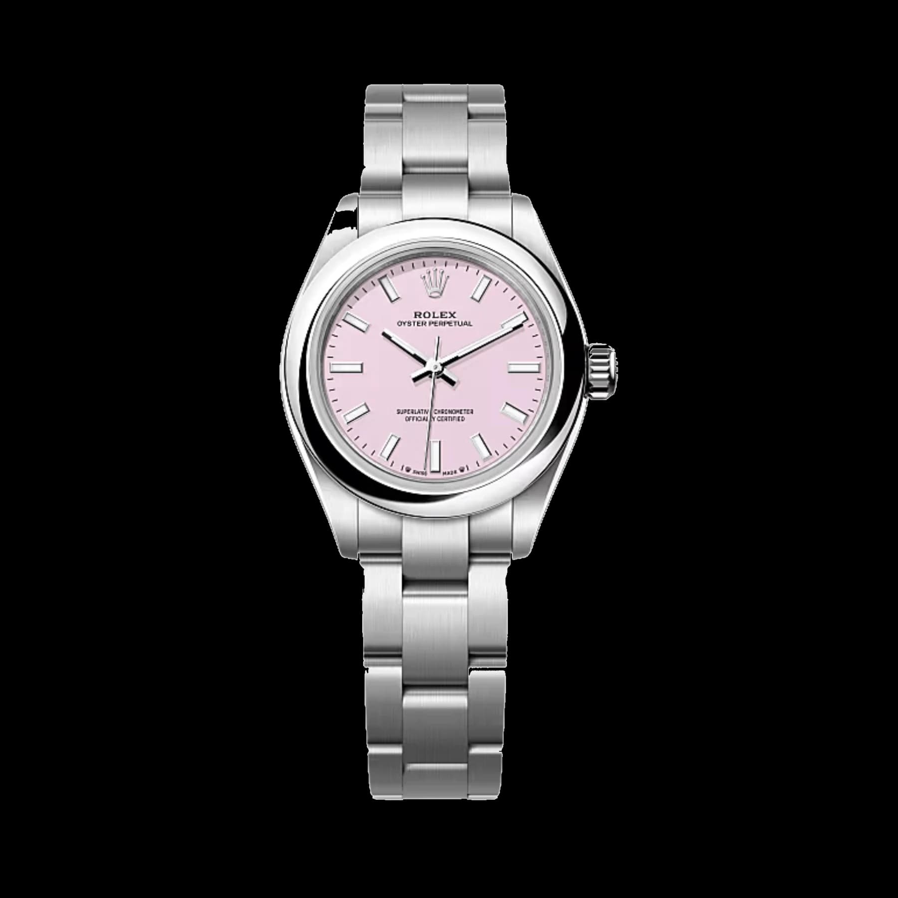 Rolex Oyster Perpetual 28 276200 'Ladies' Stainless Steel Pink Dial (2025)