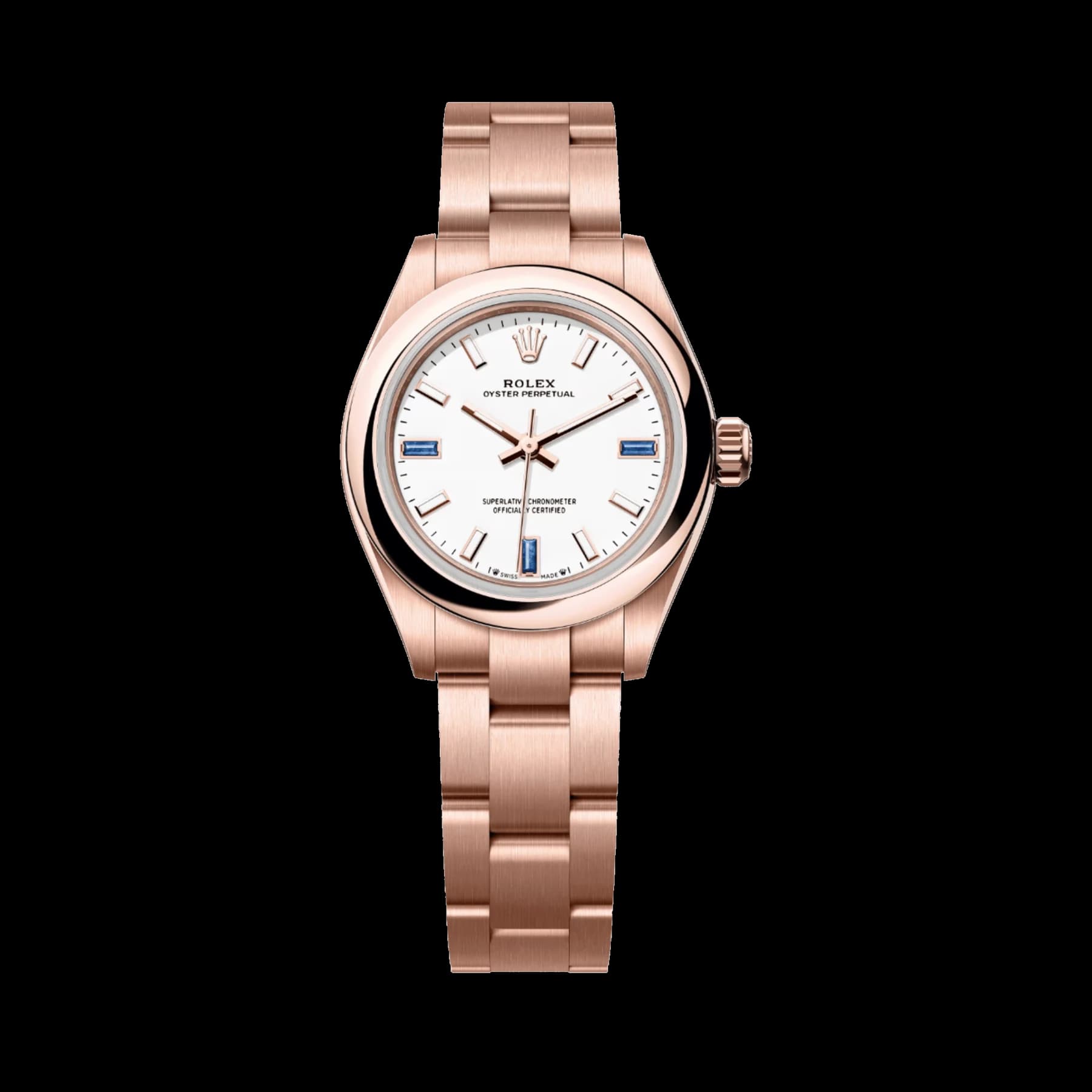 Rolex Oyster Perpetual 28 276205 'Ladies' Rose Gold White Dial (2026)
