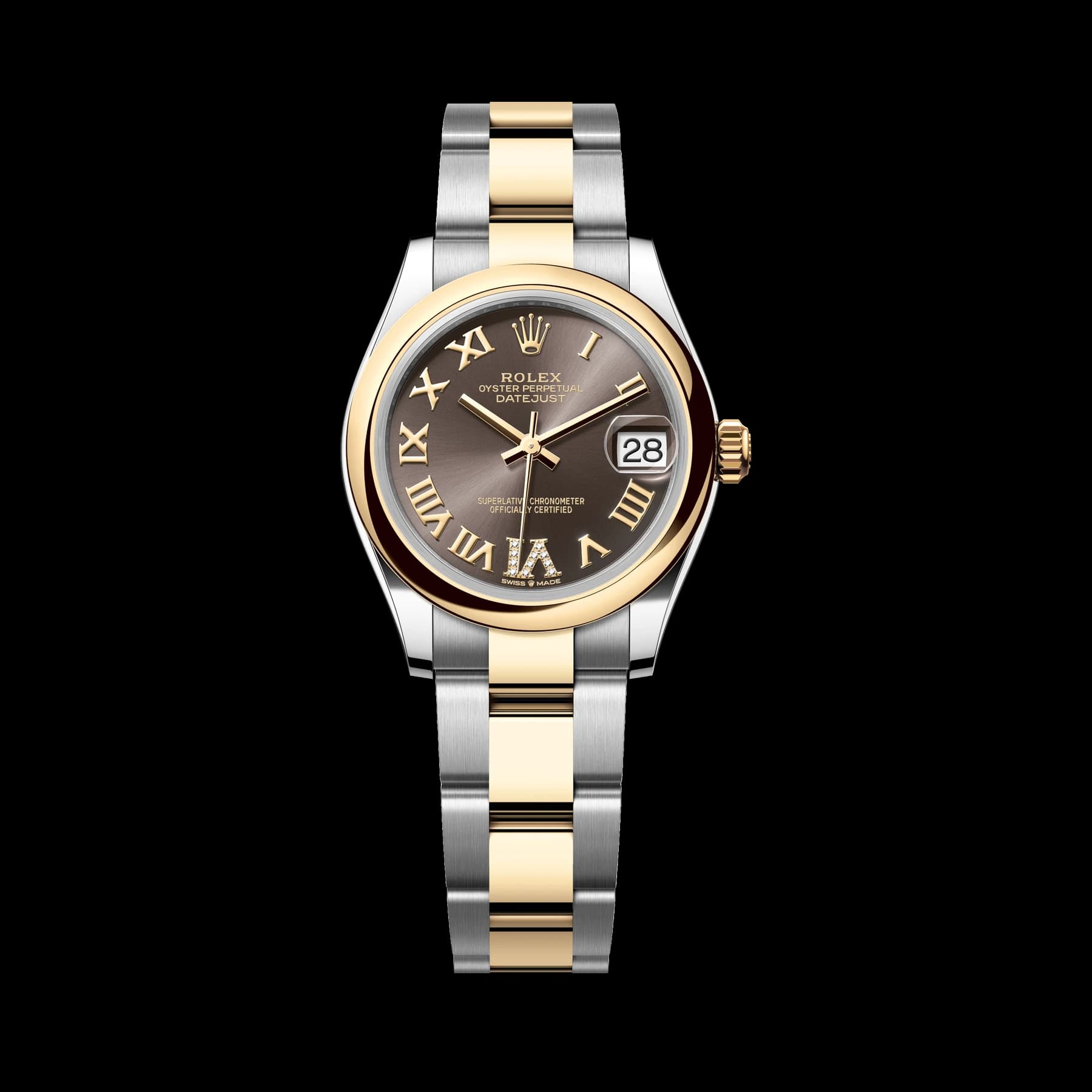 Rolex Datejust 31 watch: Oystersteel and yellow gold - m278243-0017