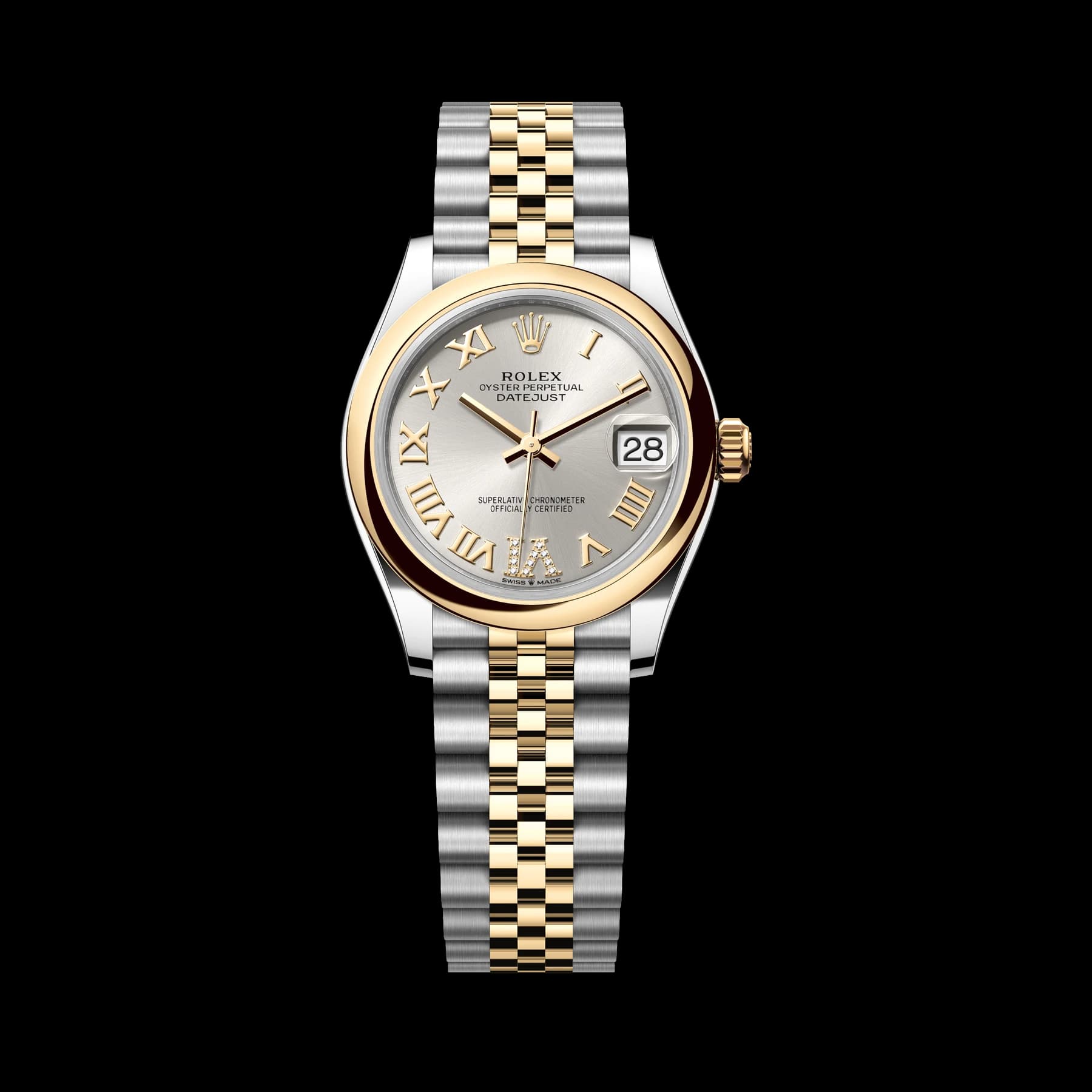 Rolex Datejust 31 watch: Oystersteel and yellow gold - m278243-0004
