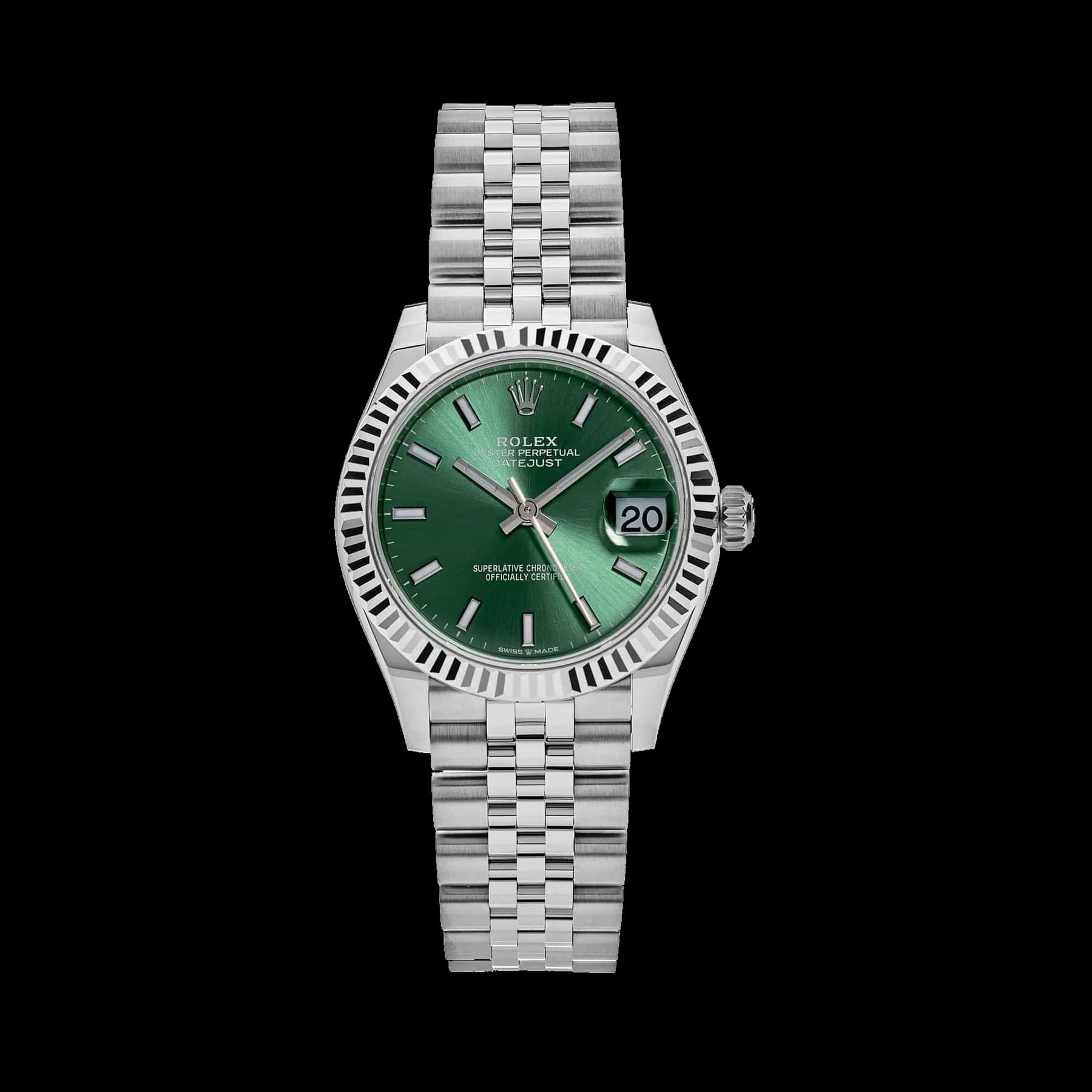 Rolex Datejust 31 278274 'Ladies' Stainless Steel Green Dial (2025)