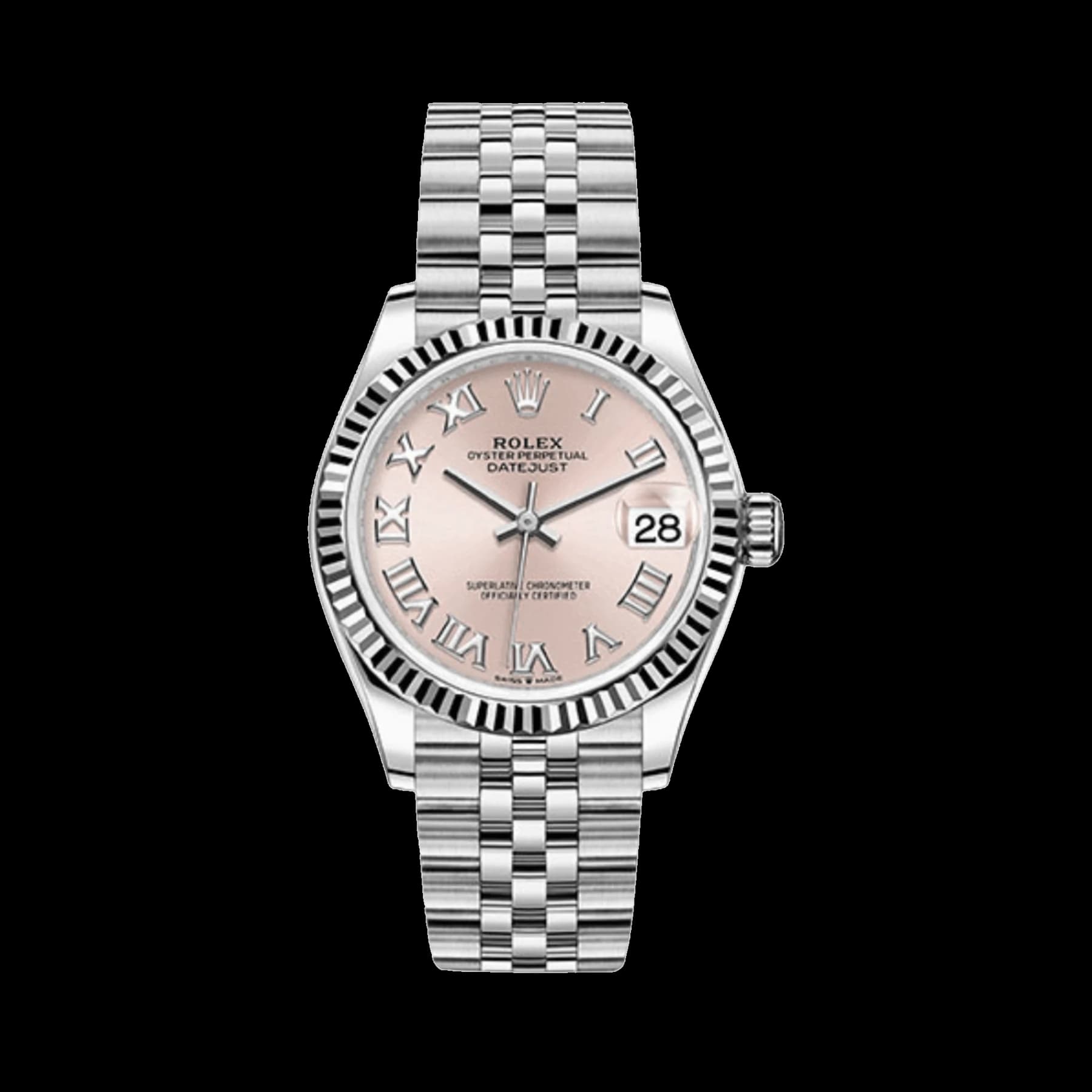 Rolex Datejust 31 278274 'Ladies' Stainless Steel Pink Dial